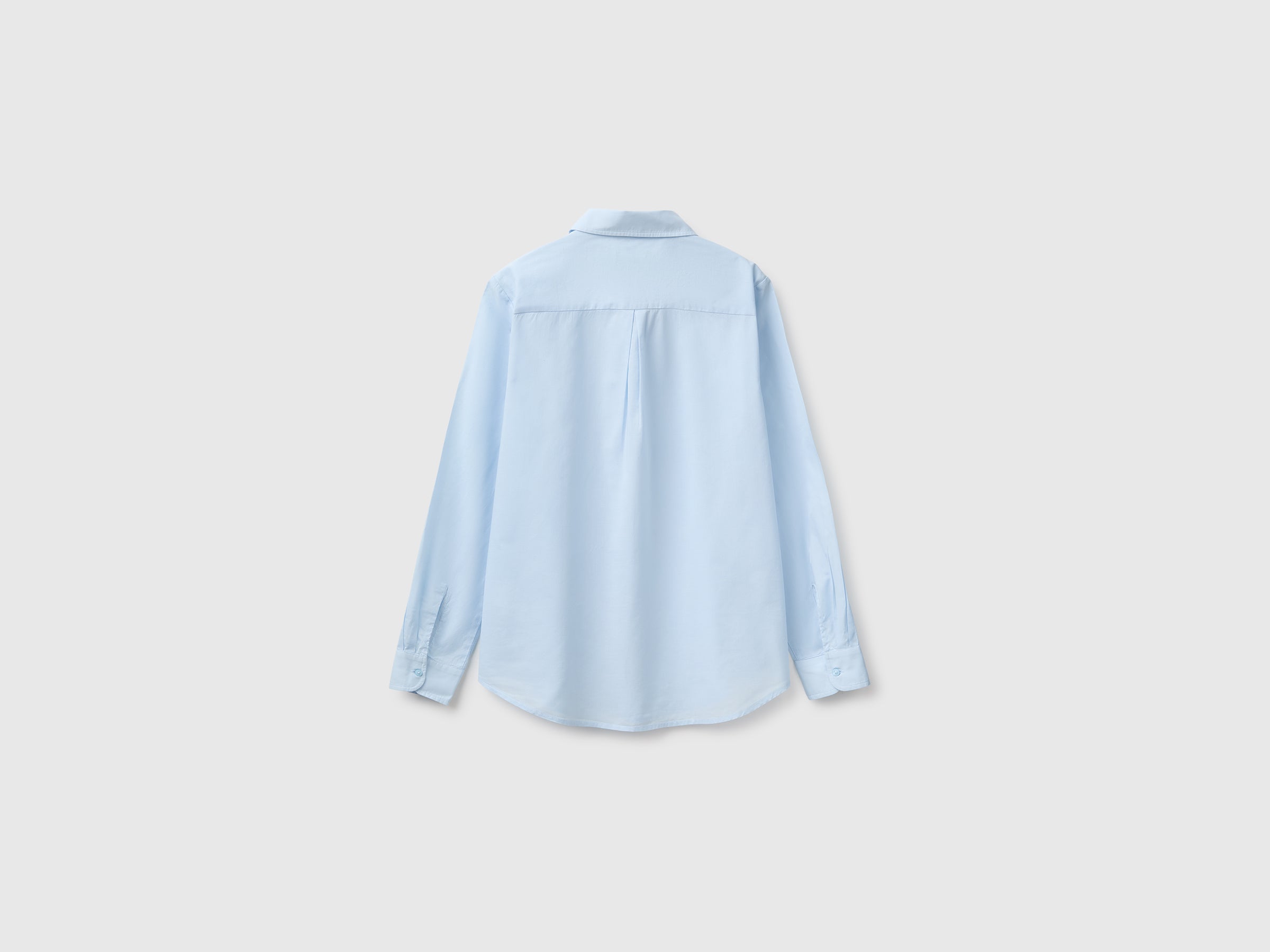 United Colors of Benetton camicia regular cotone manica lunga