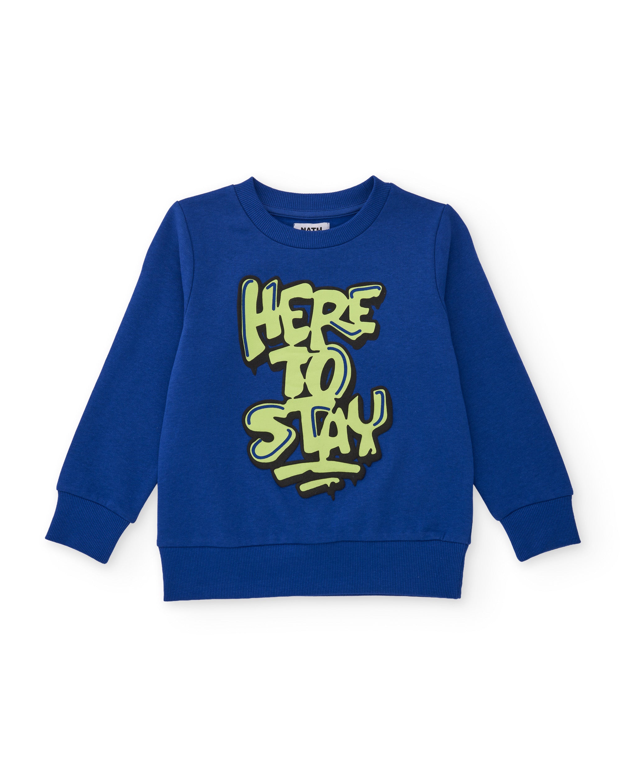 TucTuc Completi Completo Bambino Cotone Blu Felpa Jogger