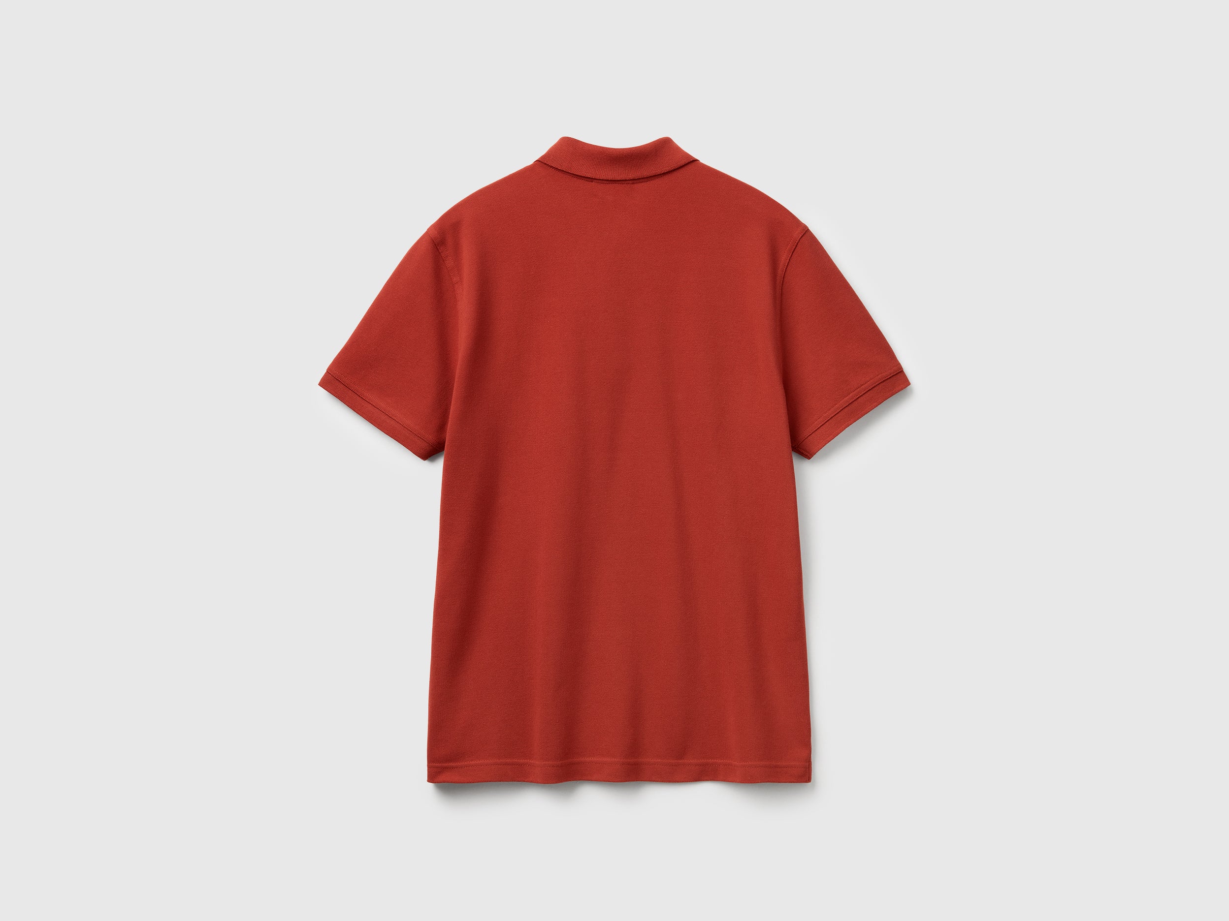 Benetton Polos Polo regular cotone bio taglia L