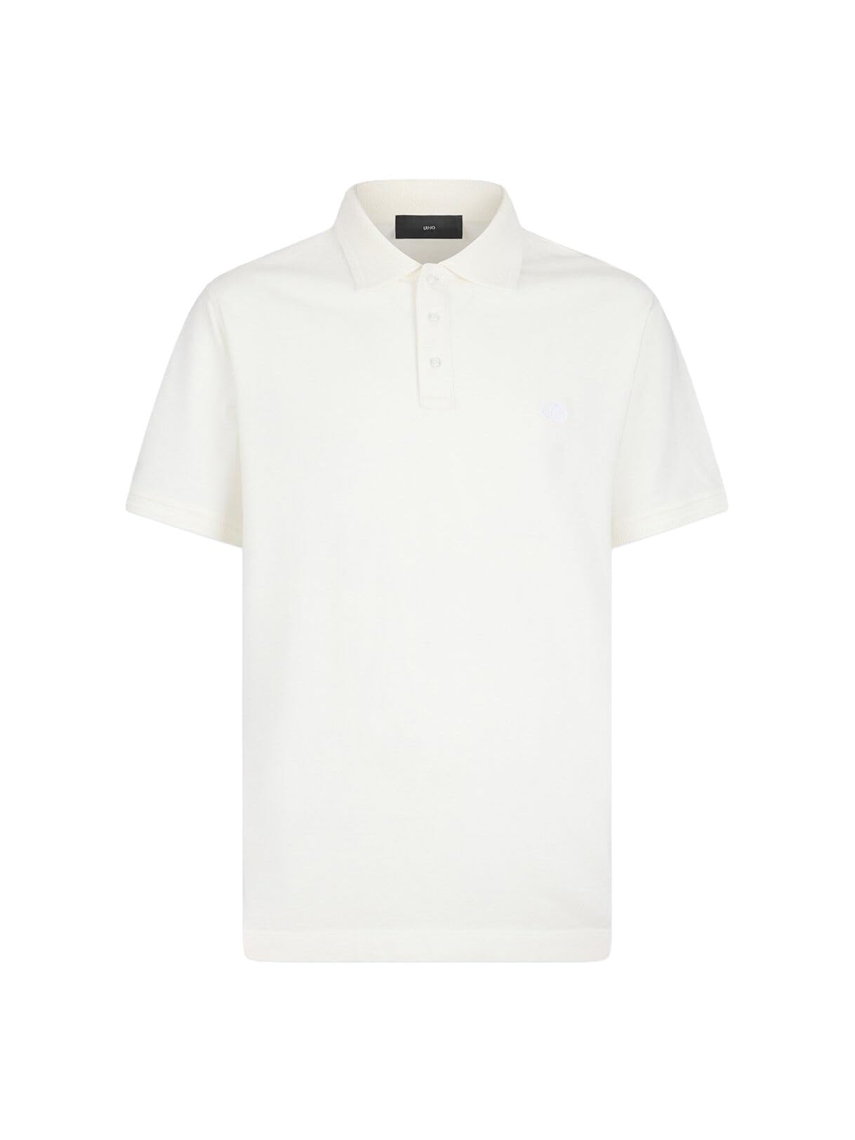 Liu Jo Polo Piquet L Maglia Polo Cotone Nero Bottoni