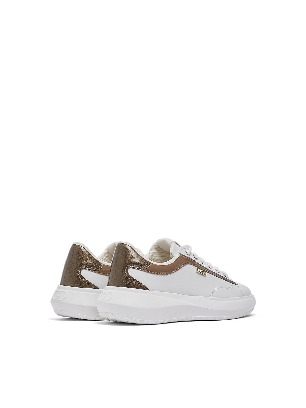 Liu Jo Sneakers Pelle Lettering 35 EU suola bold 5,5 cm