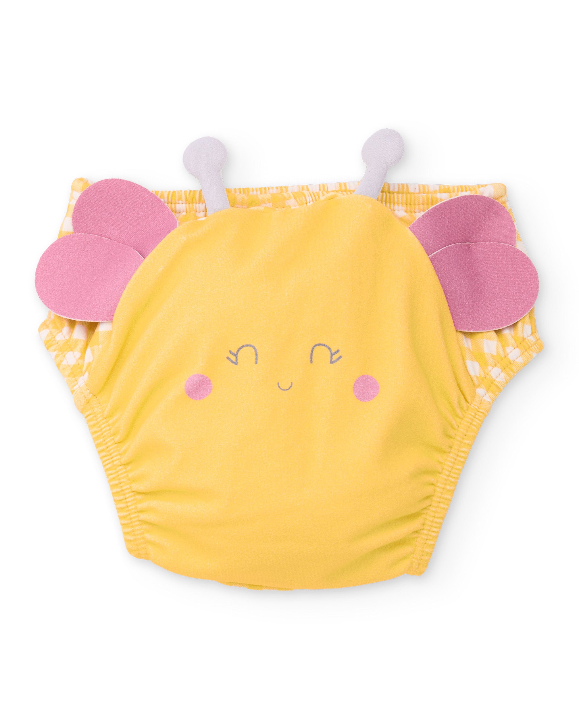 TucTuc Costumi Da Bagno costume bagno neonata giallo ape