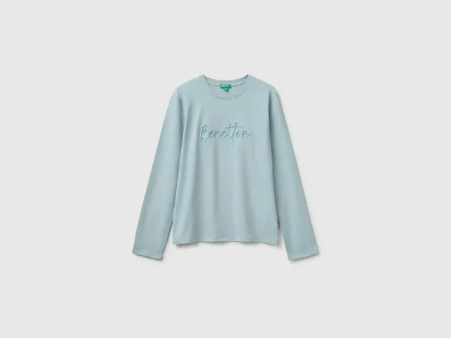 United Colors of Benetton T-Shirts Maglietta cotone manica lunga