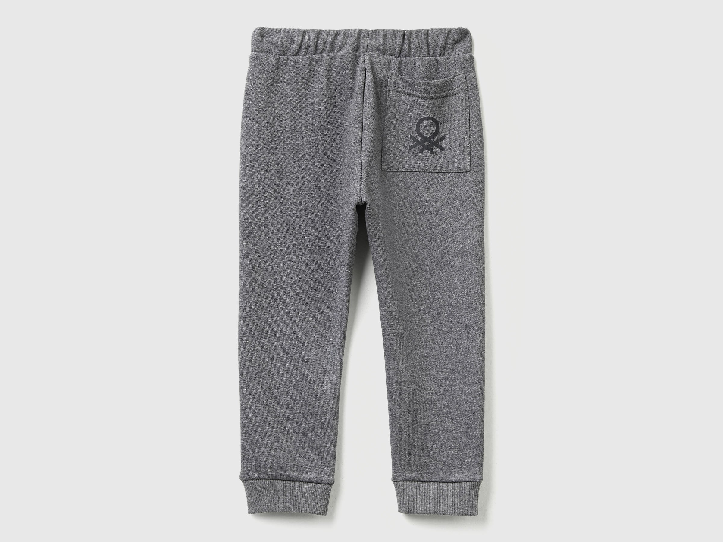 United Colors of Benetton Pantaloni Tuta Cotone Bio Logo 104