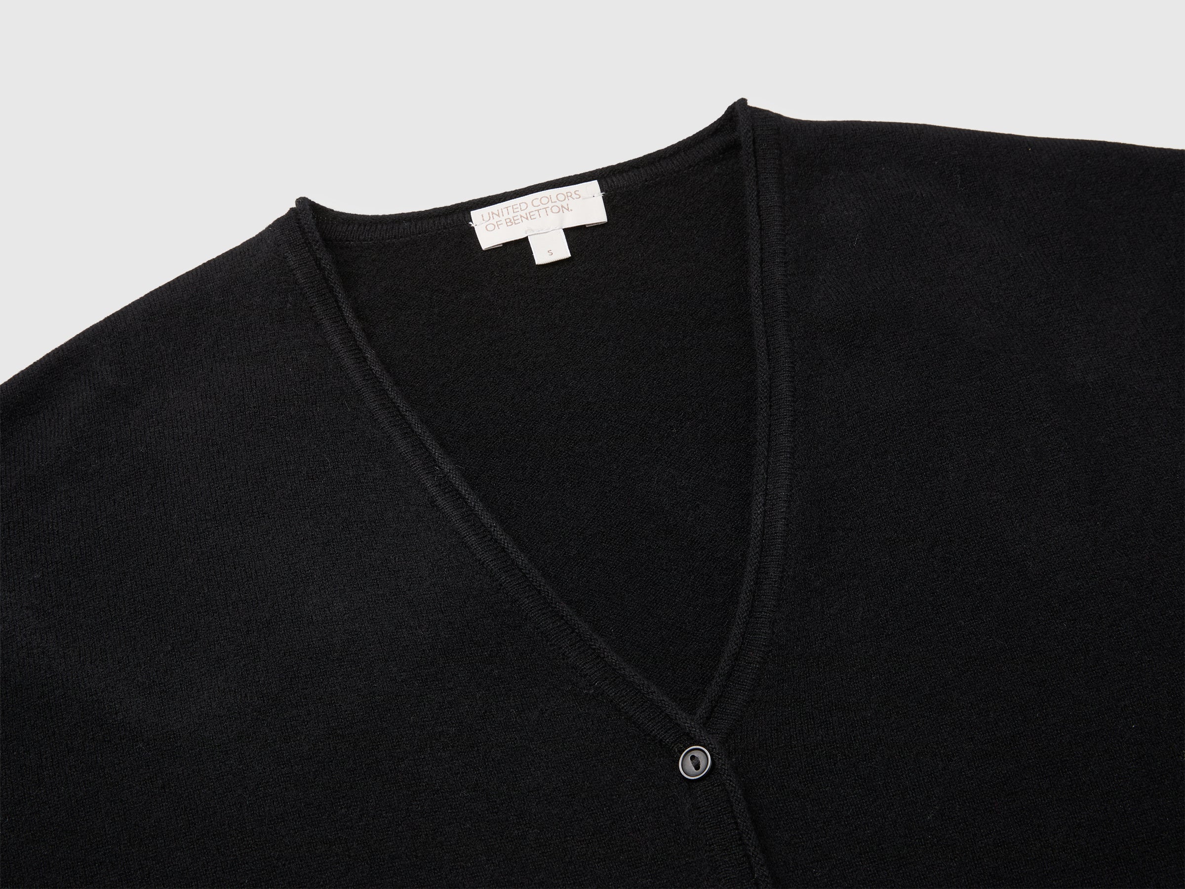 United Colors of Benetton cardigan lana e cashmere bottoni