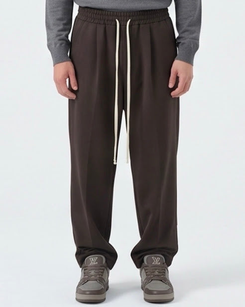 Sottosopra Uomo pantalone an019103 baggy nero M viscosa