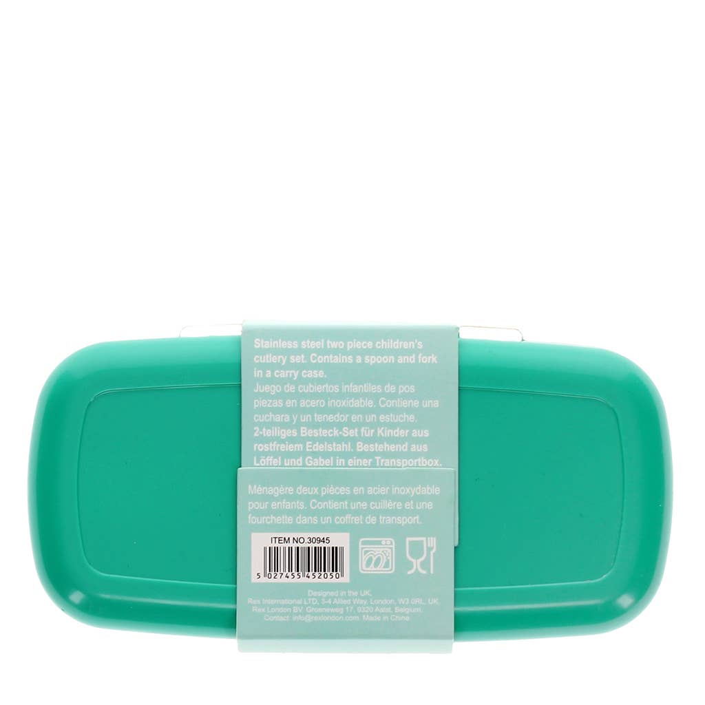 Rex London Set Posate Fattoria con Custodia 13,5 cm Bambino