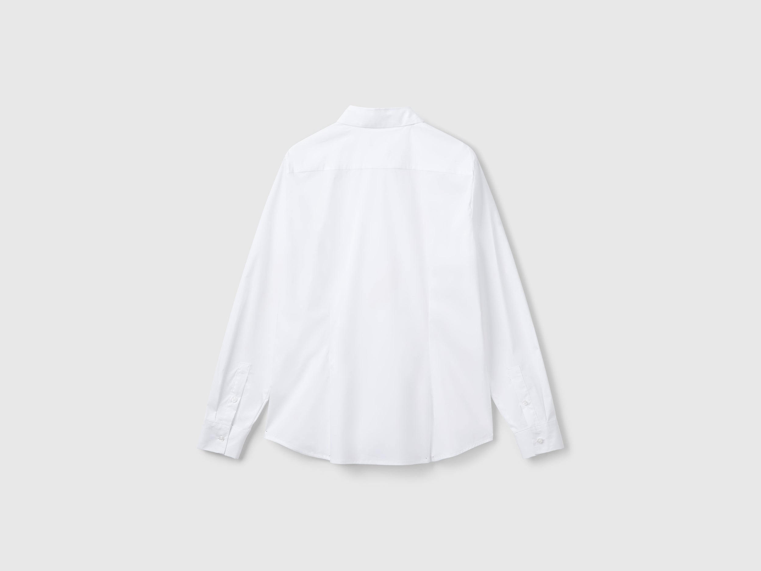 United Colors of Benetton Camicia cotone stretch slim M