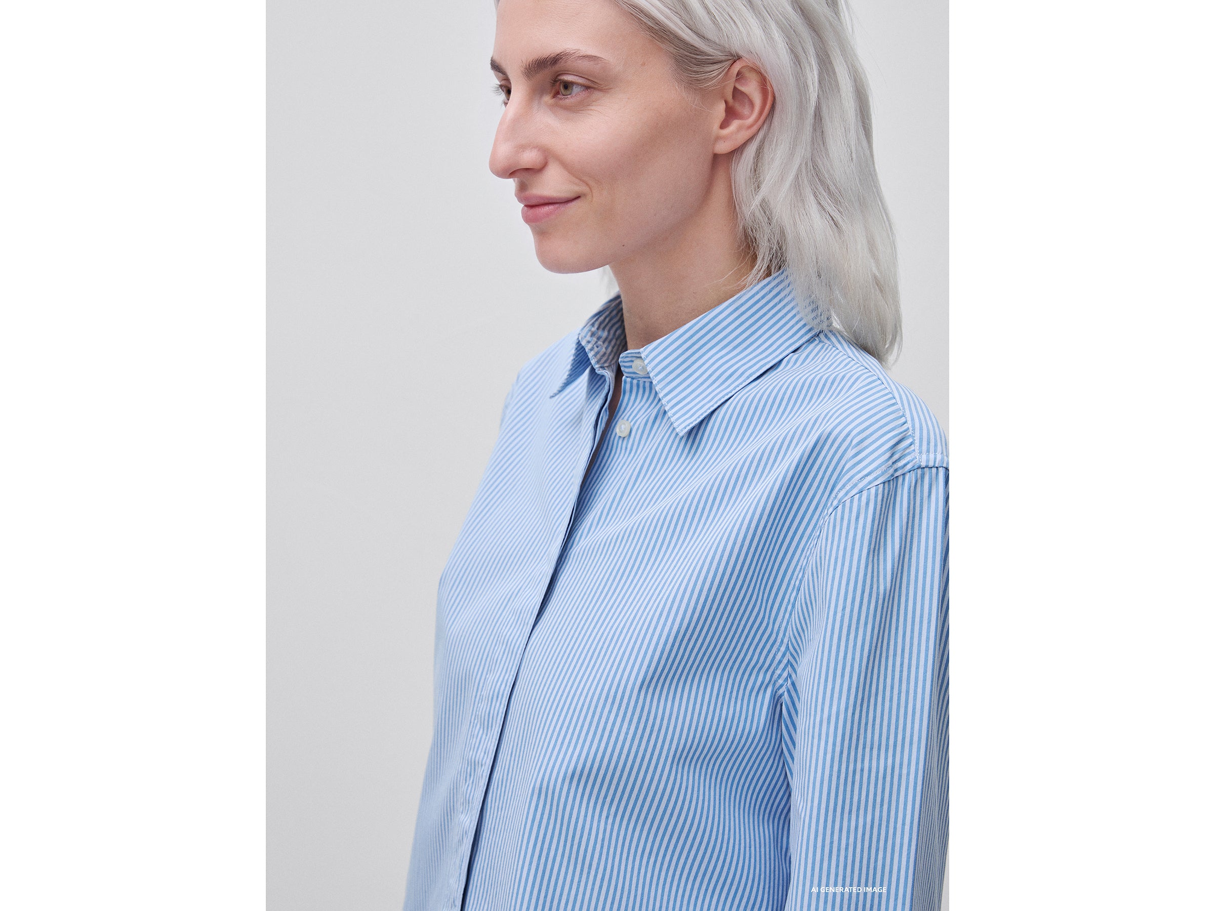 United Colors of Benetton Shirts Camicia righe cotone bimba
