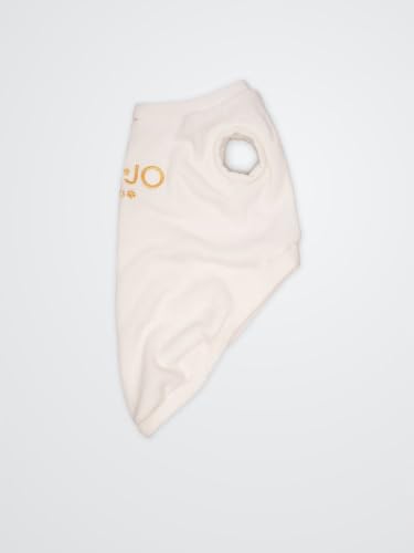 Liu Jo Pets 00106 pullover cane cotone 2XL ricamo lurex
