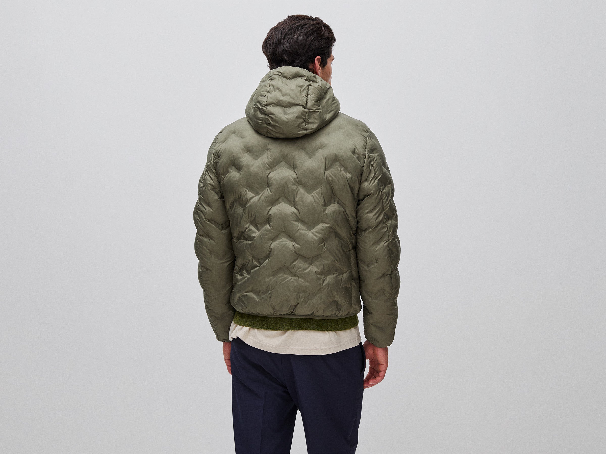 United Colors of Benetton regular fit piumino imbottito L riciclato