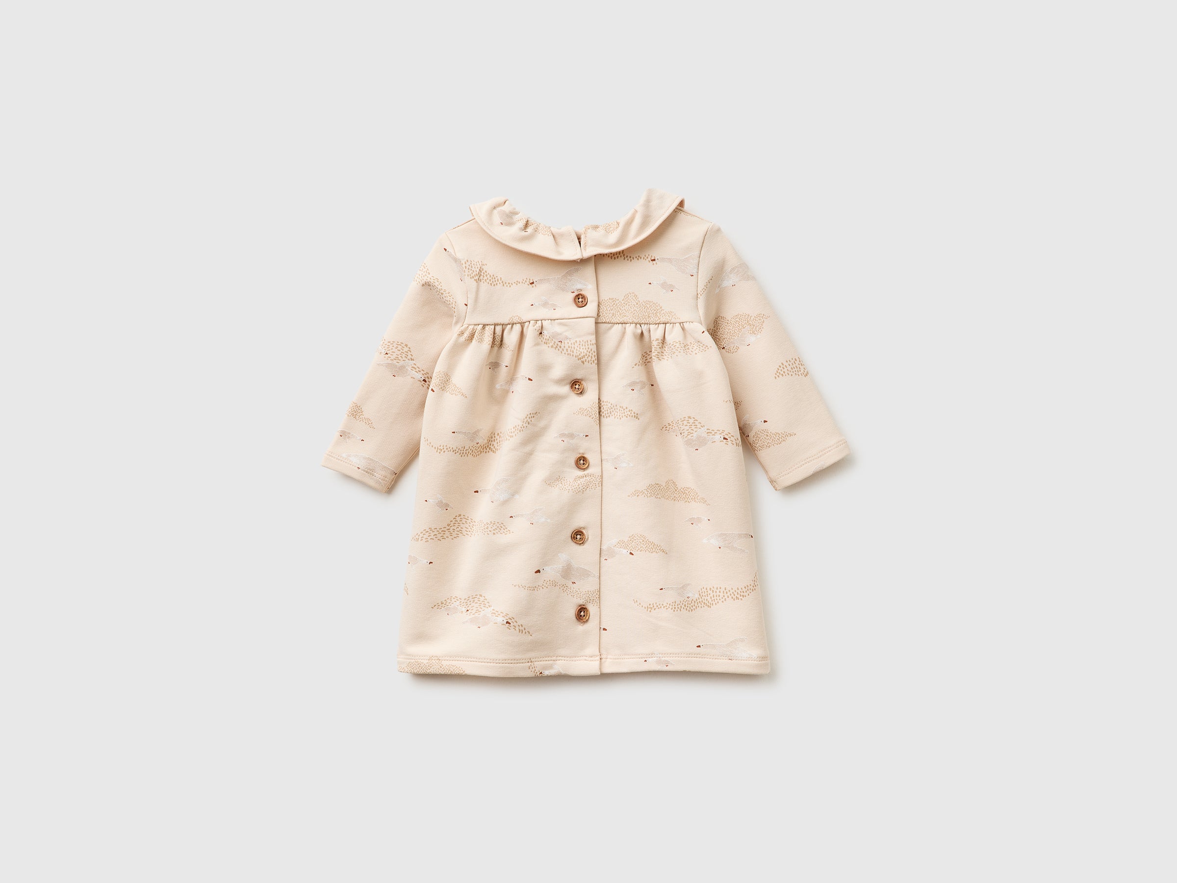 United Colors of Benetton Vestito Felpato Stampato 68
