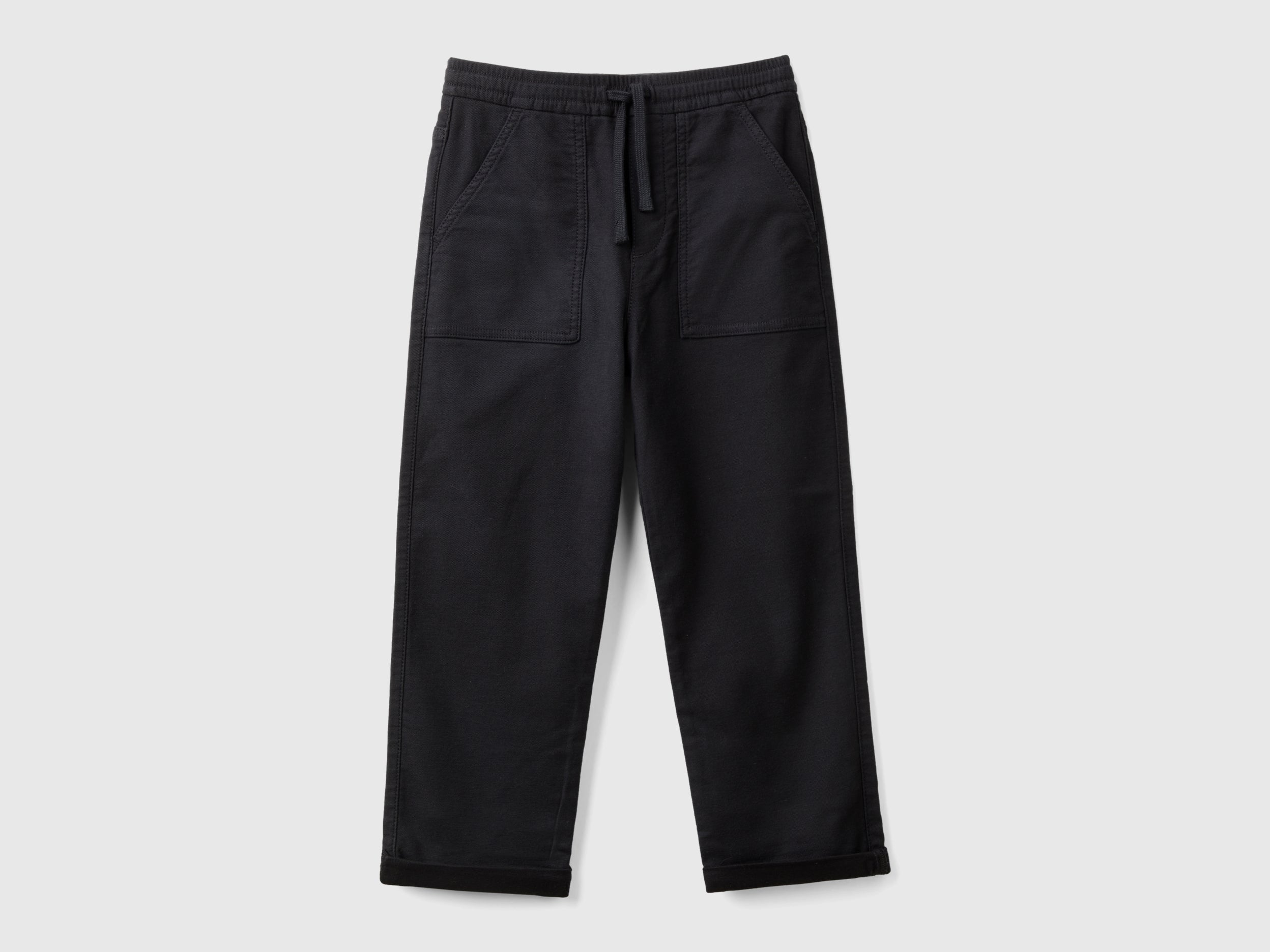 United Colors of Benetton Pantaloni Jogger Cotone con Coulisse