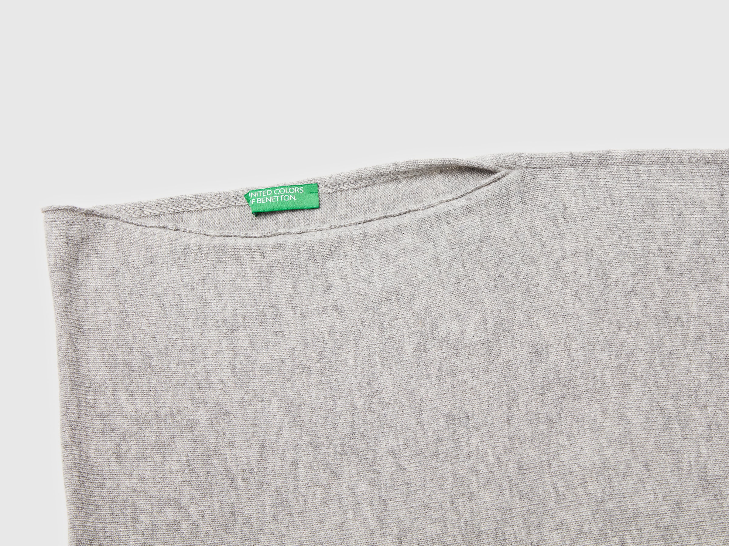 United Colors of Benetton Poncho misto cashmere OS