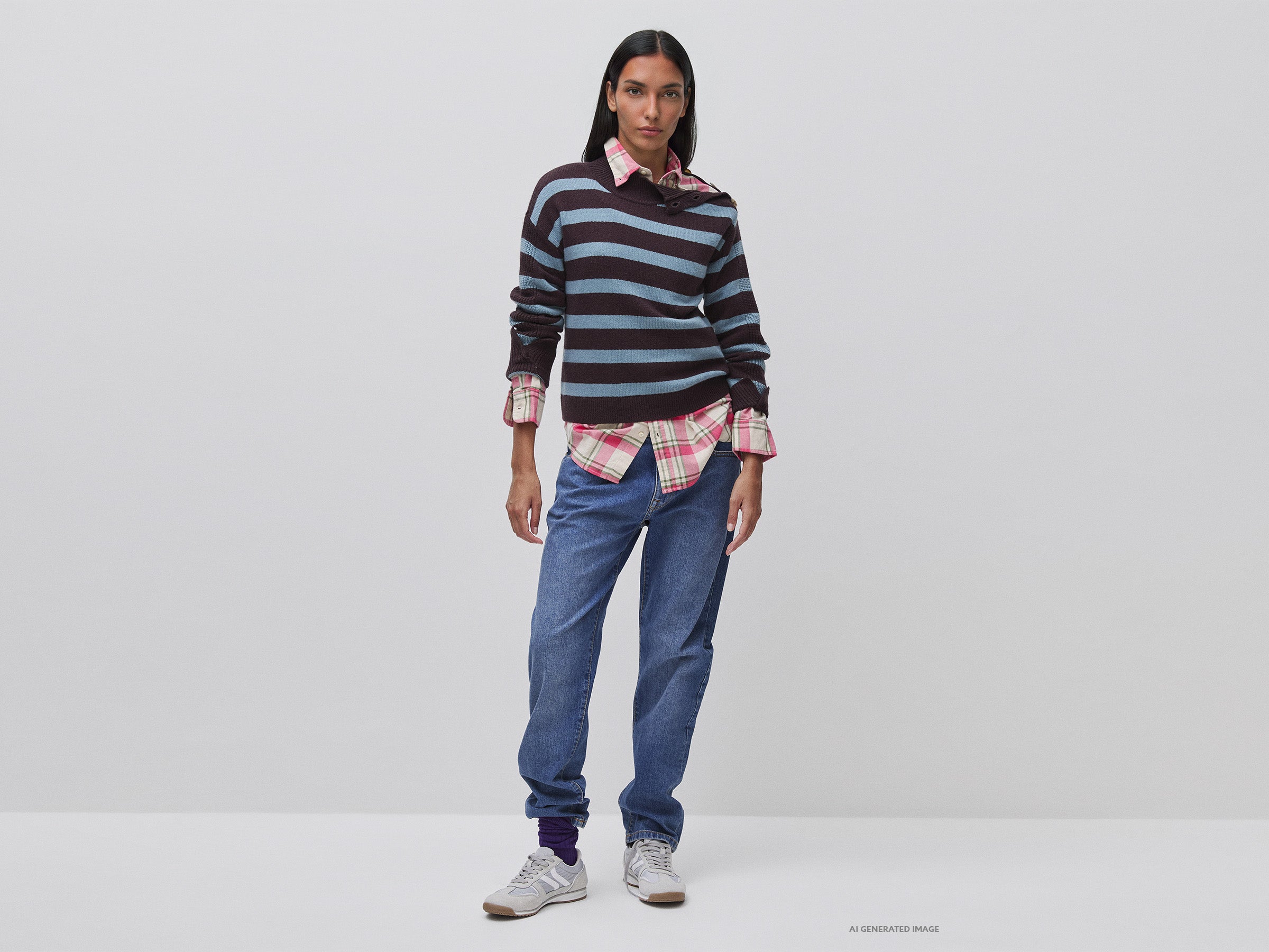 United Colors of Benetton Maglione Dolcevita Lana Cashmere Donna