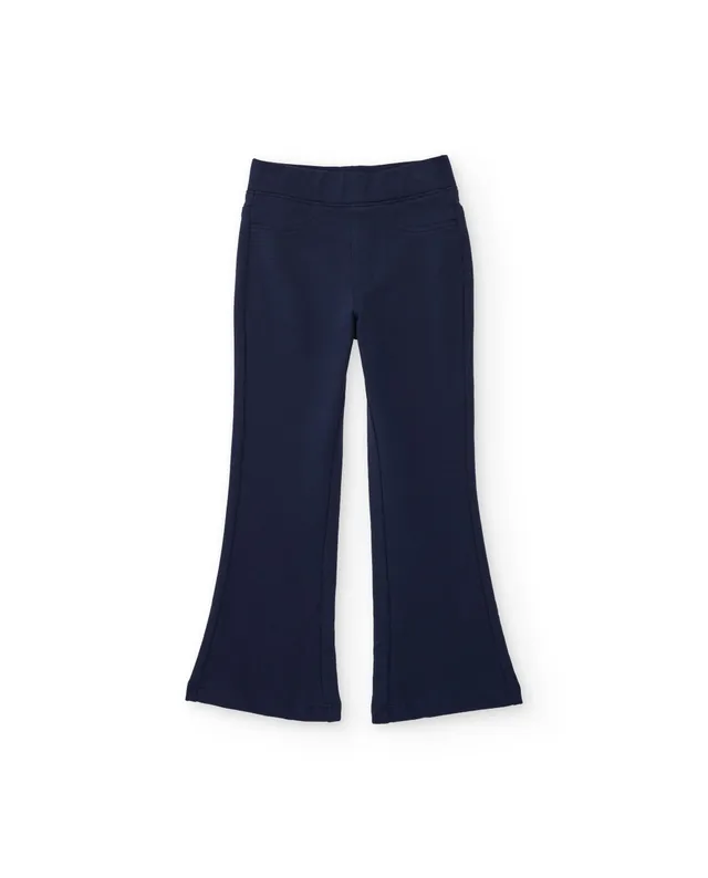 TucTuc Leggings felpa bambina zampa blu marino