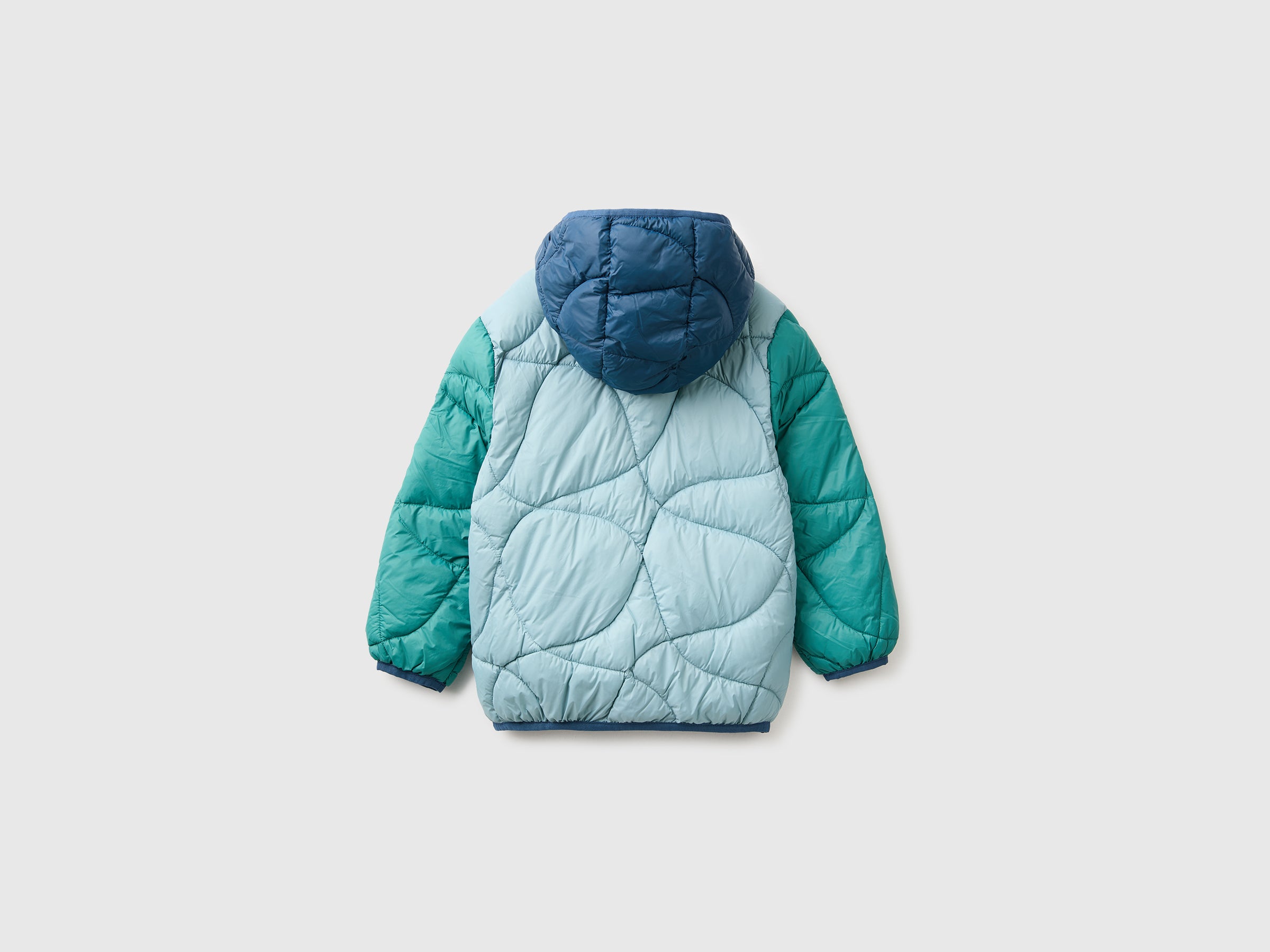 United Colors of Benetton piumino bimbo cappuccio nylon 104