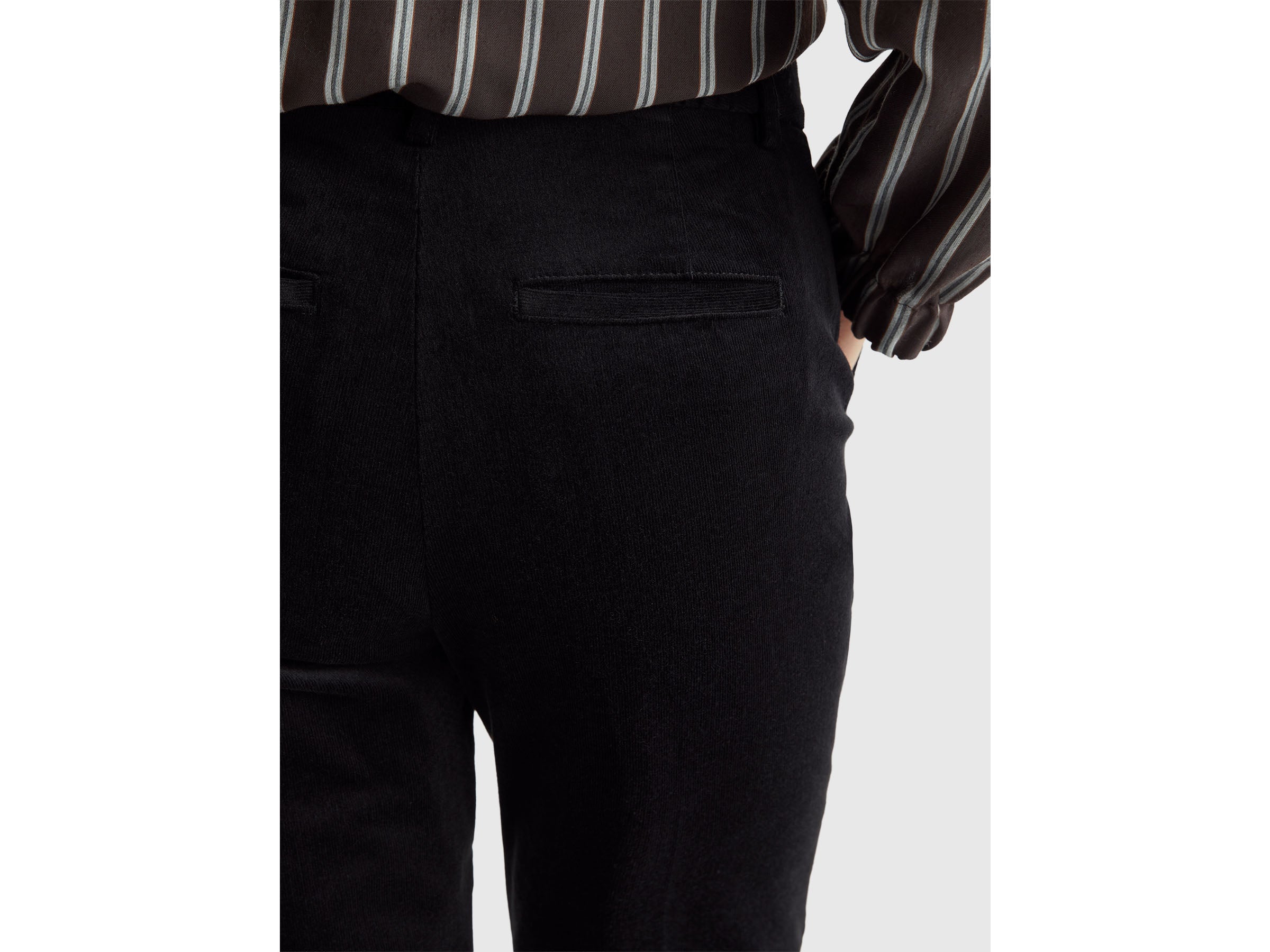 United Colors of Benetton Trousers Pantaloni Chino Velluto Elasticizzato