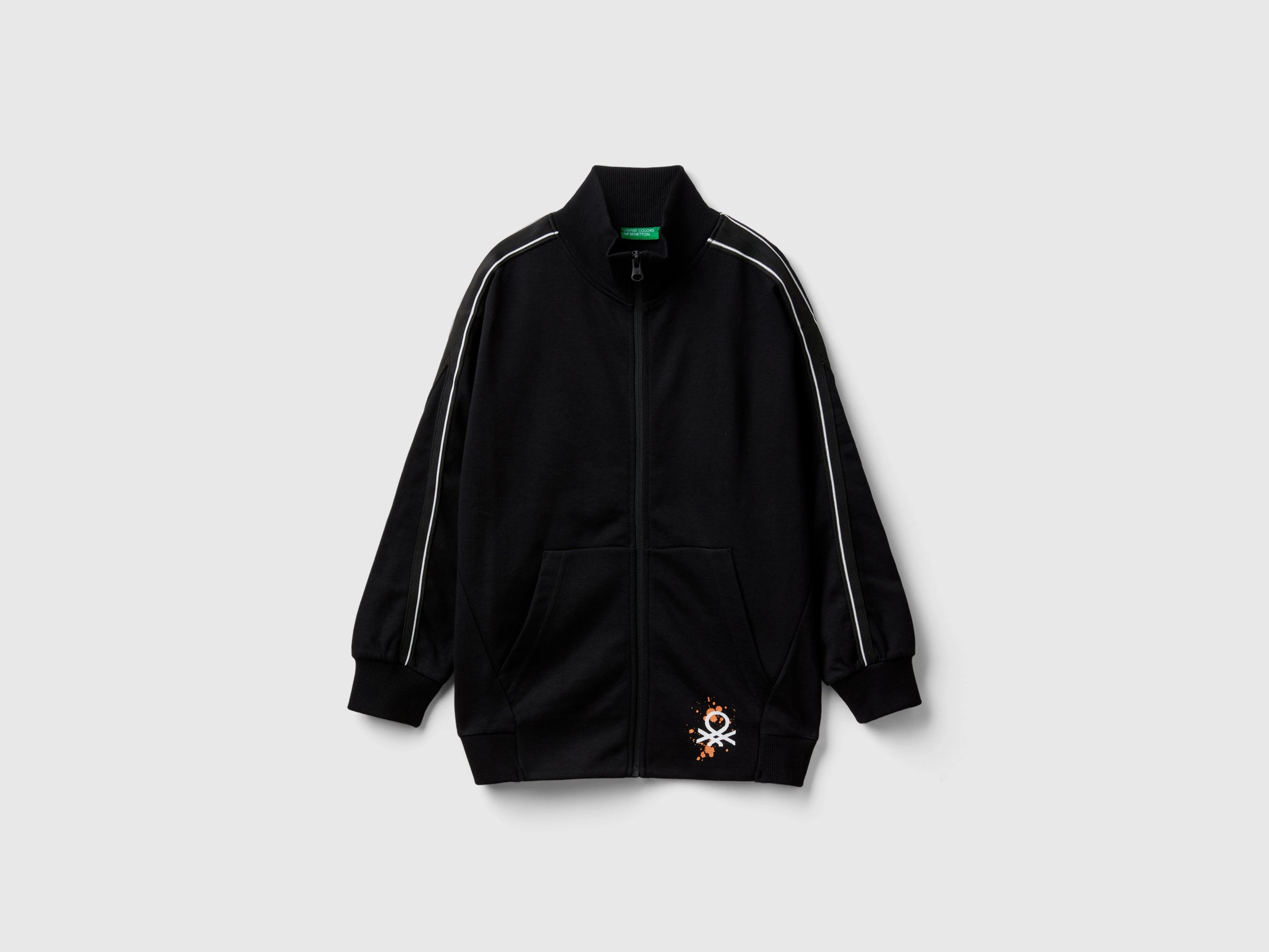 United Colors of Benetton High neck felpa collo alto graffiti