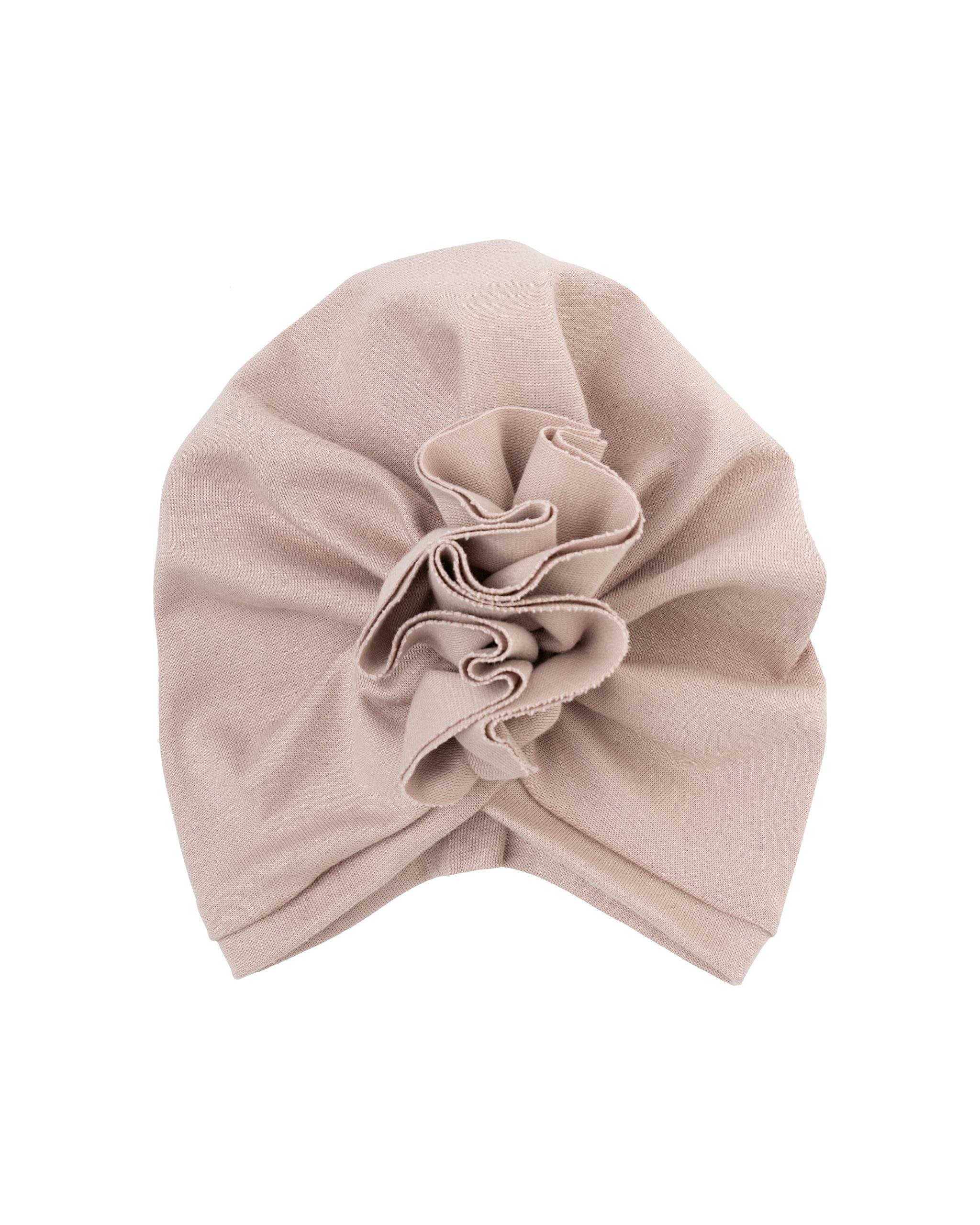 Woolly Organic Ruffle Turban turbante cotone organico bimba