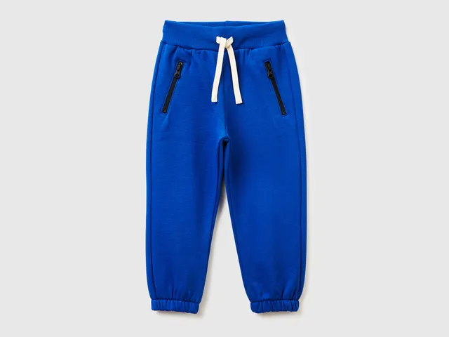 United Colors of Benetton Pantaloni Tuta Bimbo Jogger Cotone