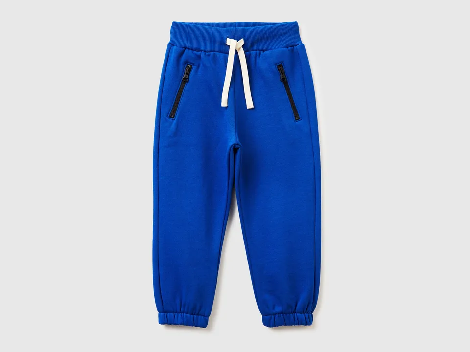 United Colors of Benetton Pantaloni Tuta Bimbo Jogger Cotone
