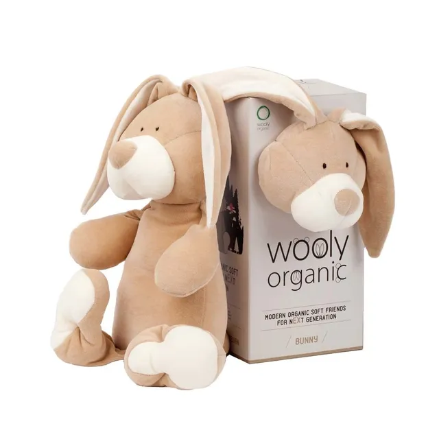 Woolly Organic Bunny peluche coniglio cotone organico 30 cm