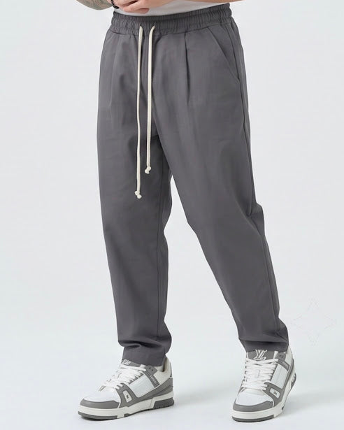 Sottosopra AN019200 Pantalone Nero L Cotone Baggy