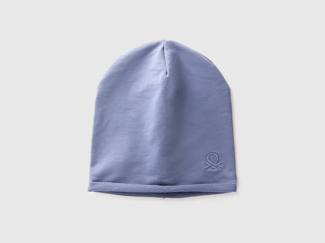 United Colors of Benetton Cappello Pile Cotone Stretch Logo