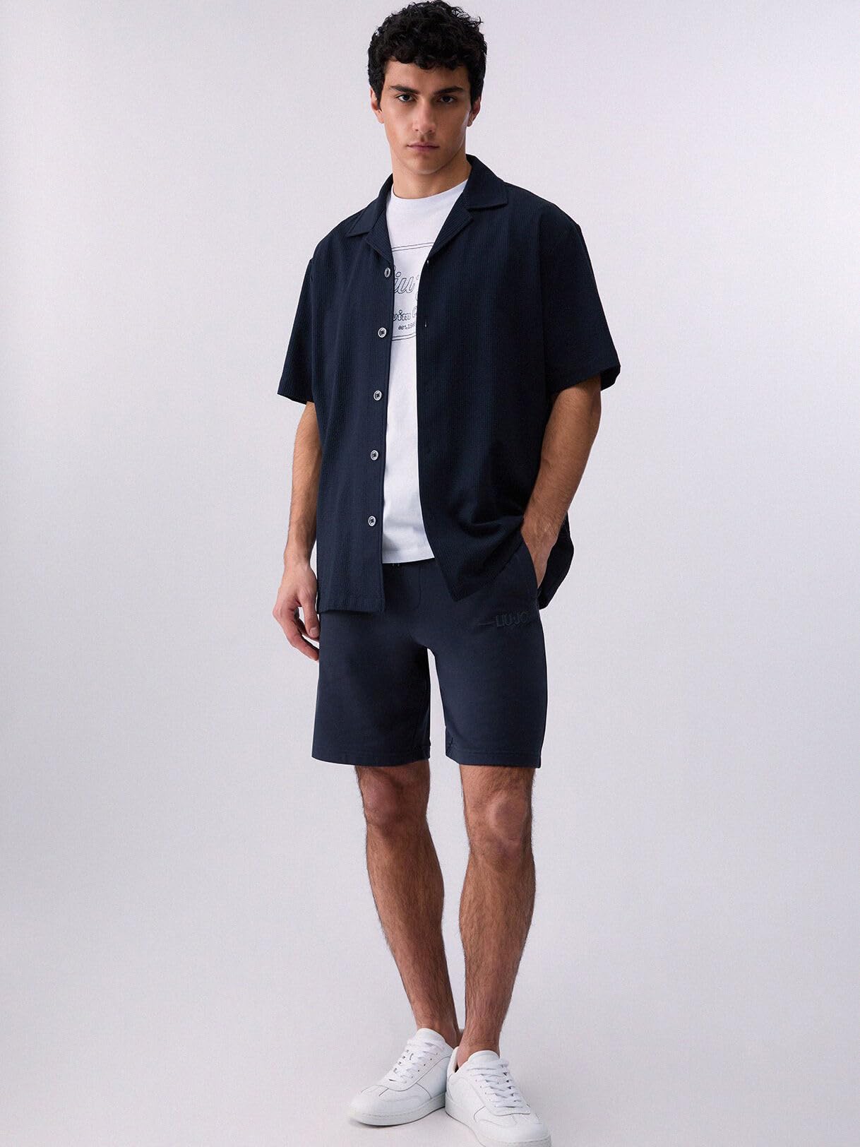 Liu Jo Bermuda in Felpa da Uomo cotone
