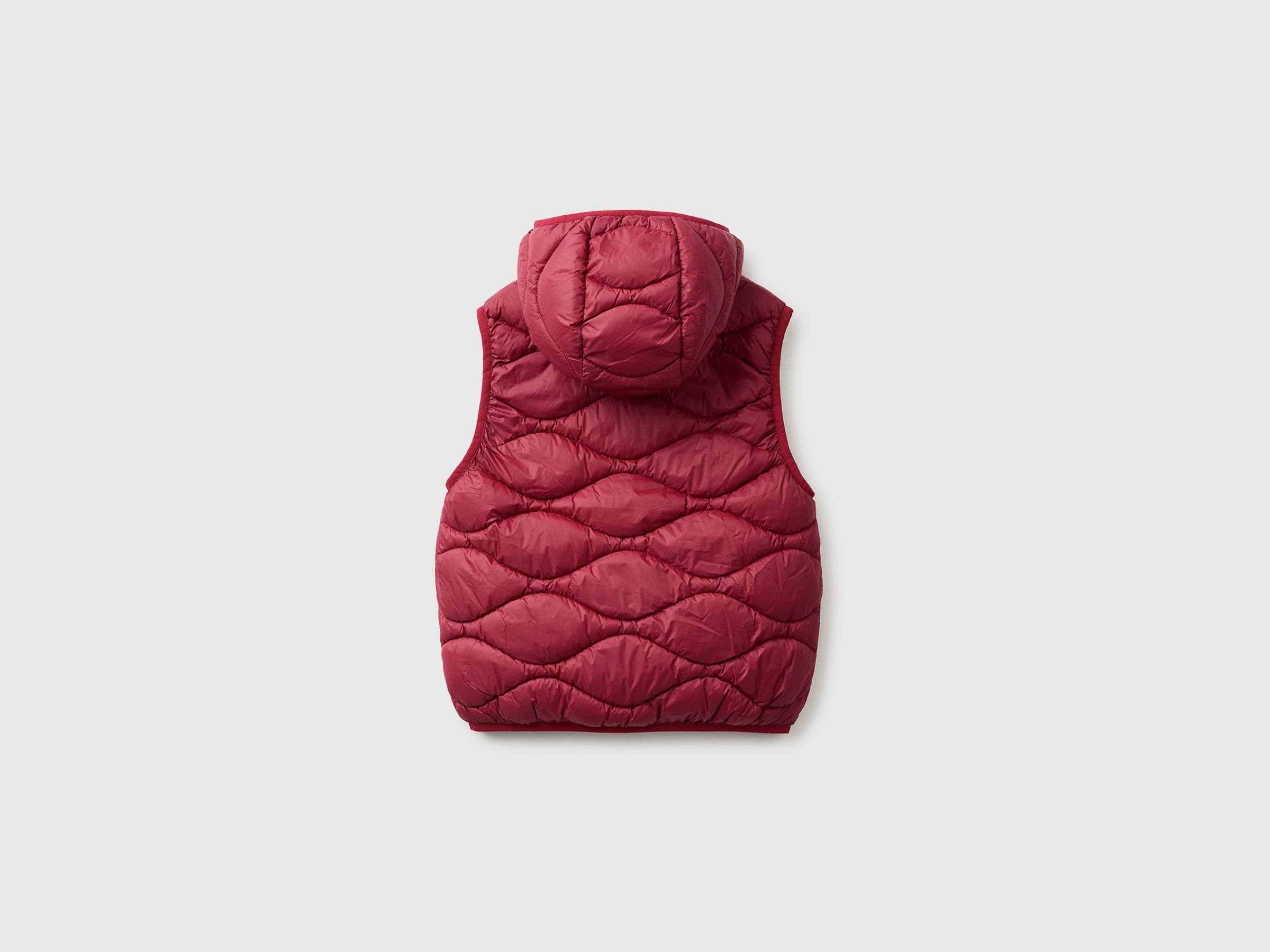 United Colors of Benetton smanicato imbottito cappuccio nylon S