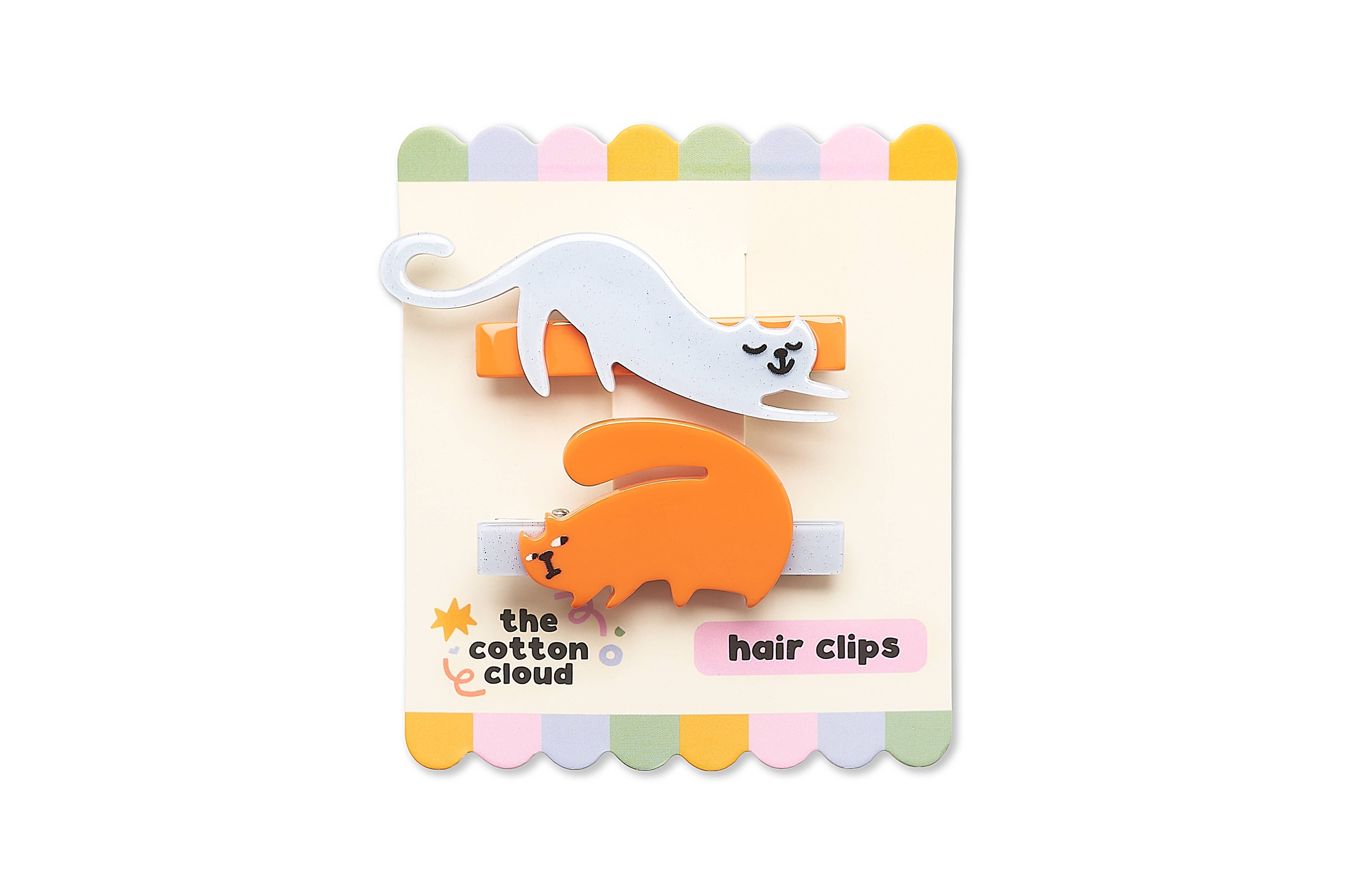 Cotton Cloud Set Mollette Capelli Cats Acetato