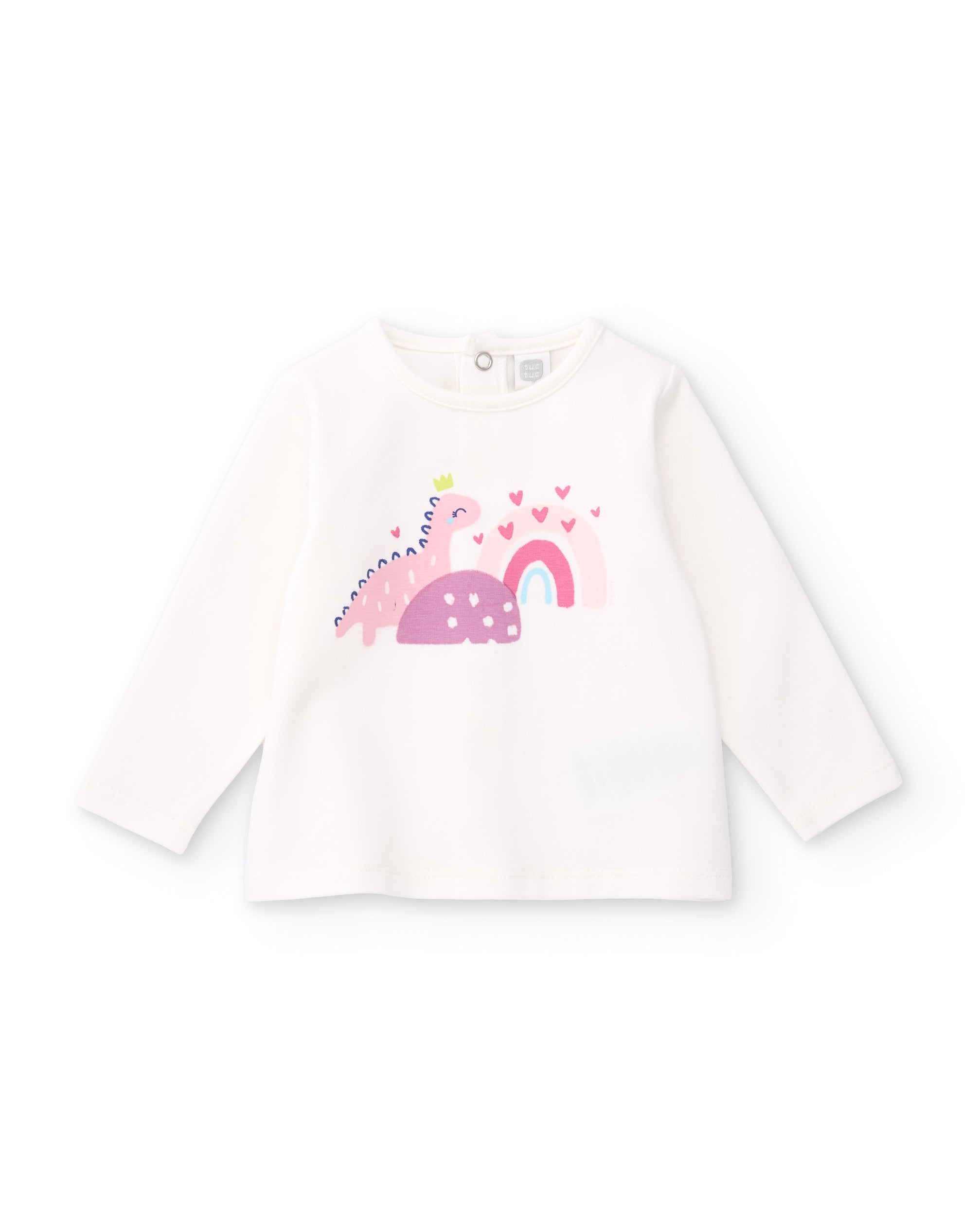 TucTuc Completi set neonata rosa 3 pezzi stampa cuori