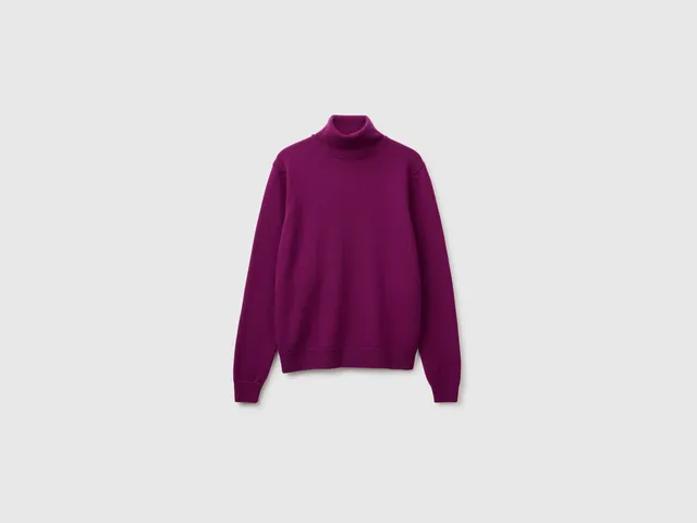 United Colors of Benetton Merino Turtleneck maglione M