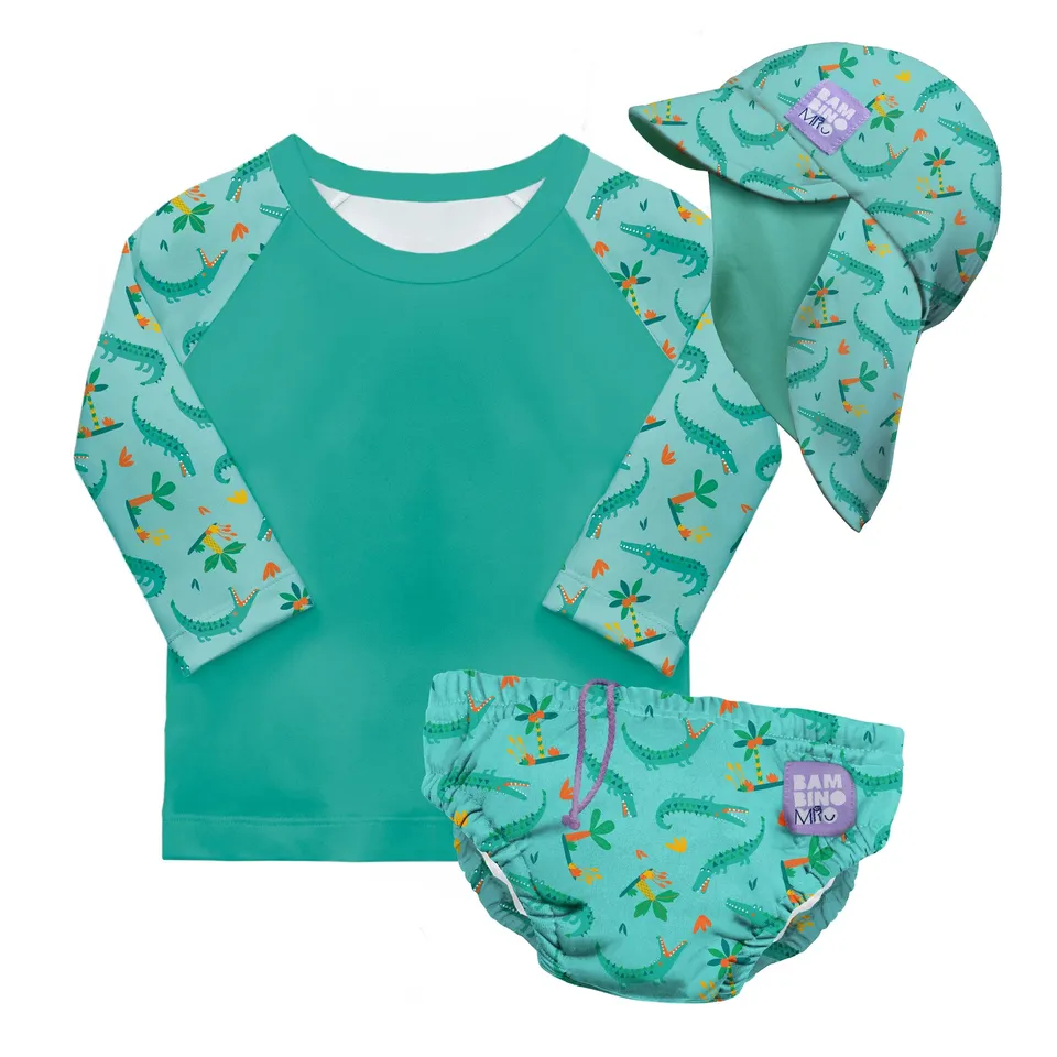 Bambino Mio Crafty Croc set mare 3 pezzi bimbo