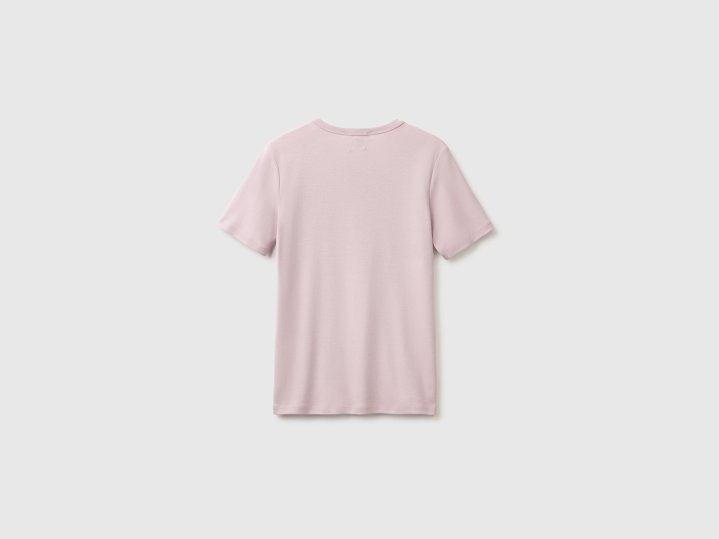 United Colors of Benetton T-Shirts Maglietta logo glitter cotone M