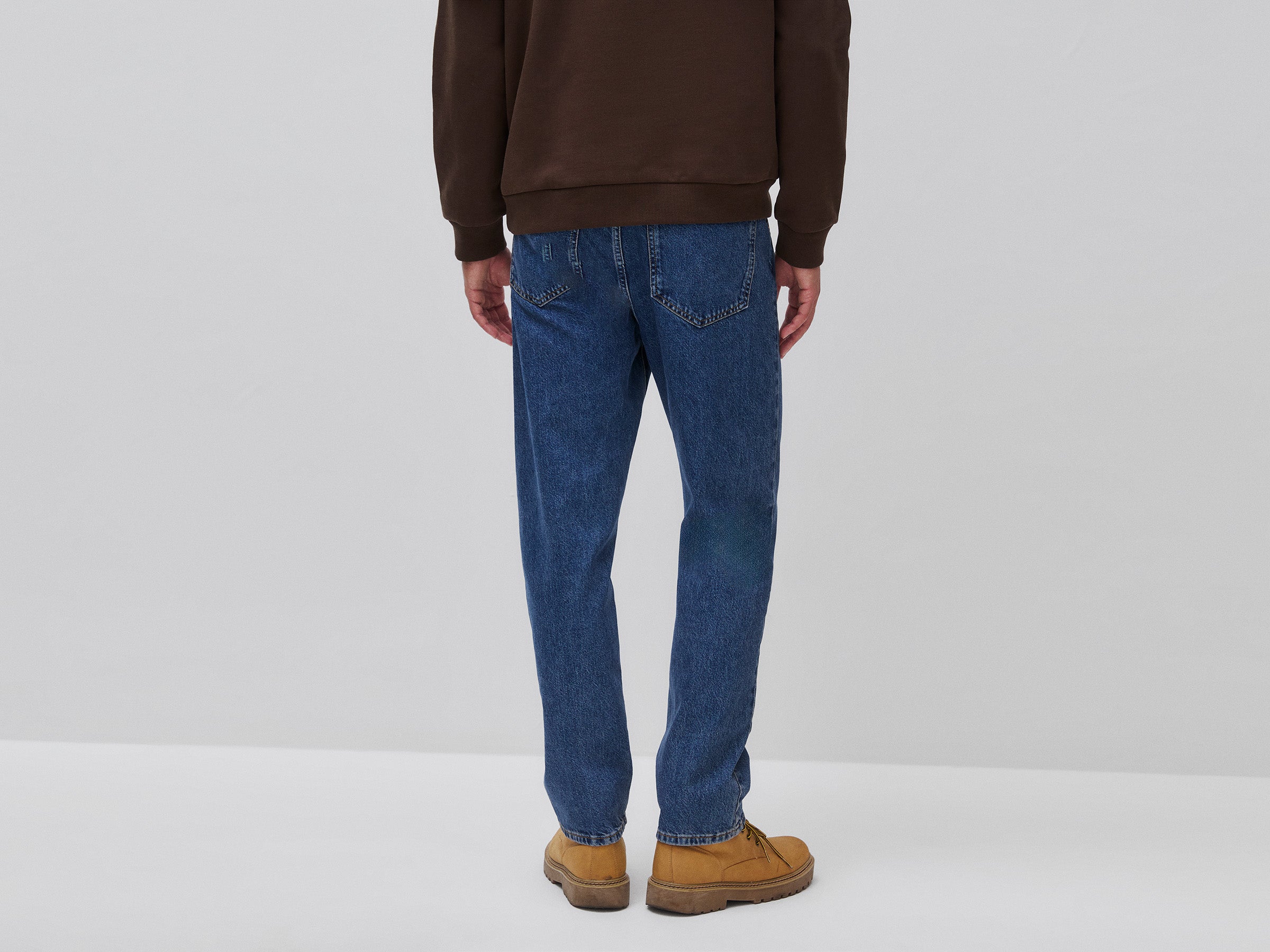 United Colors of Benetton Jeans Cotone Pantaloni 32 Regular Cotone