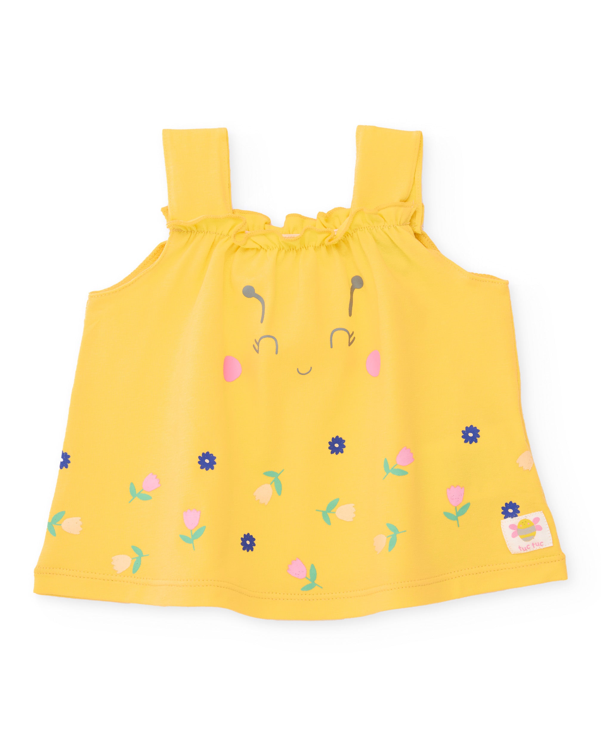 TucTuc Costumi Da Bagno costume bagno neonata giallo ape