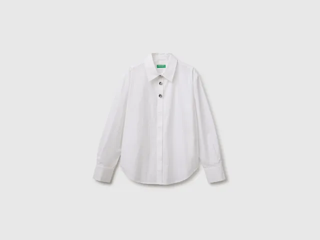 United Colors of Benetton Shirts Camicia Regular taglia M puro cotone