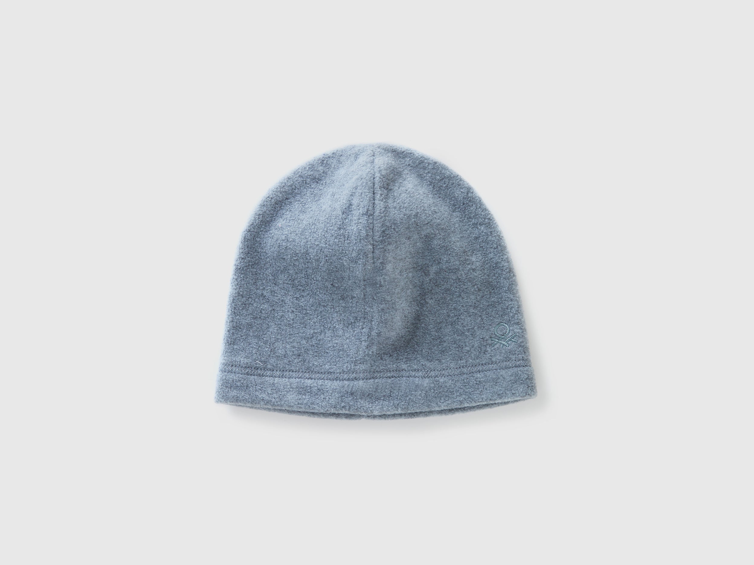 United Colors of Benetton Cappello Pile Logo Morbido Invernale