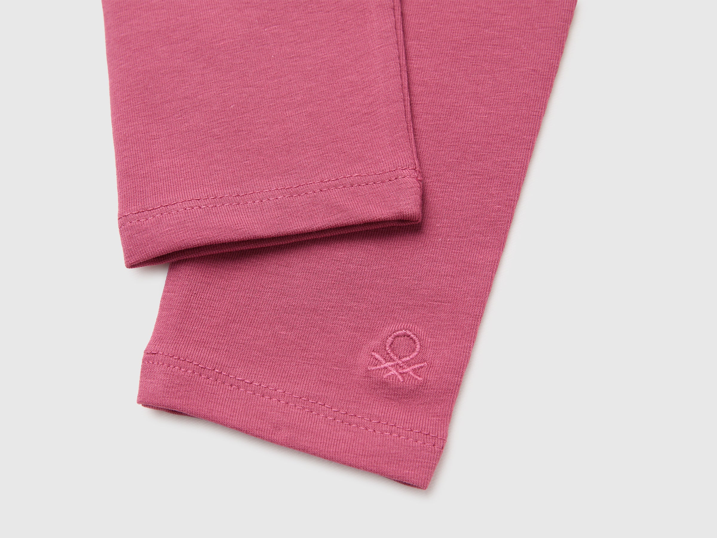 Benetton Trousers leggings cotone elasticizzato 98 logo