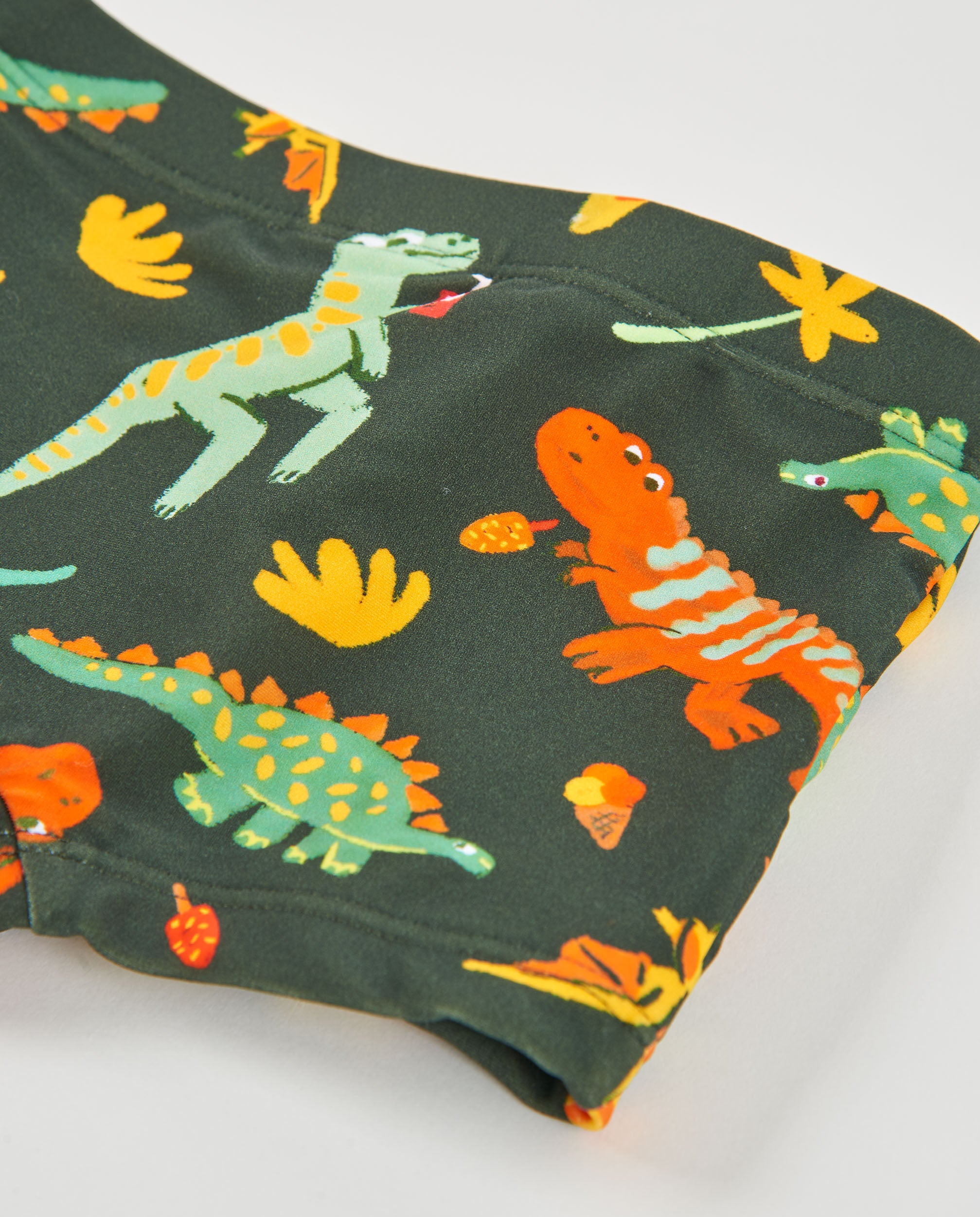 TucTuc Costumi Boxer Bimbo Verde Dinosauri Mare