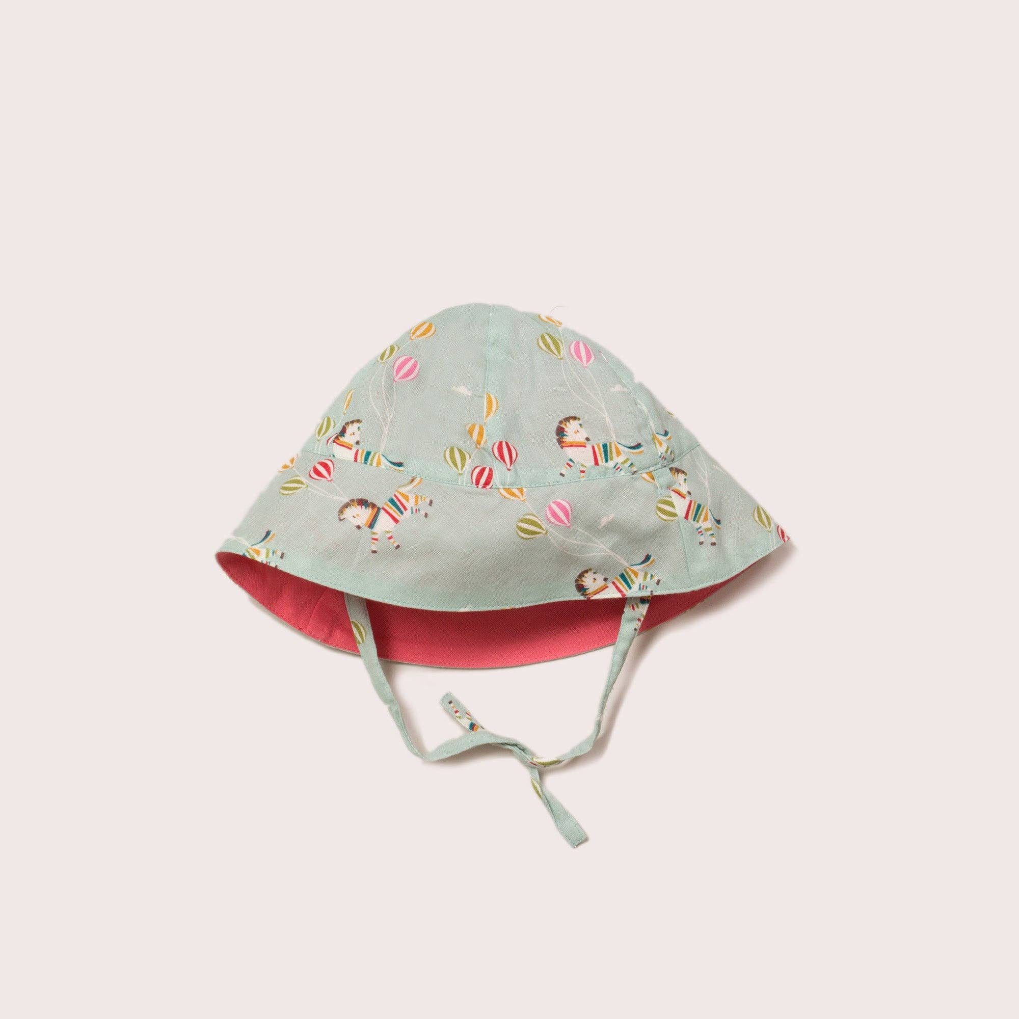 Little Green Radicals cappello sole cavallo cotone bio 0-6 mesi
