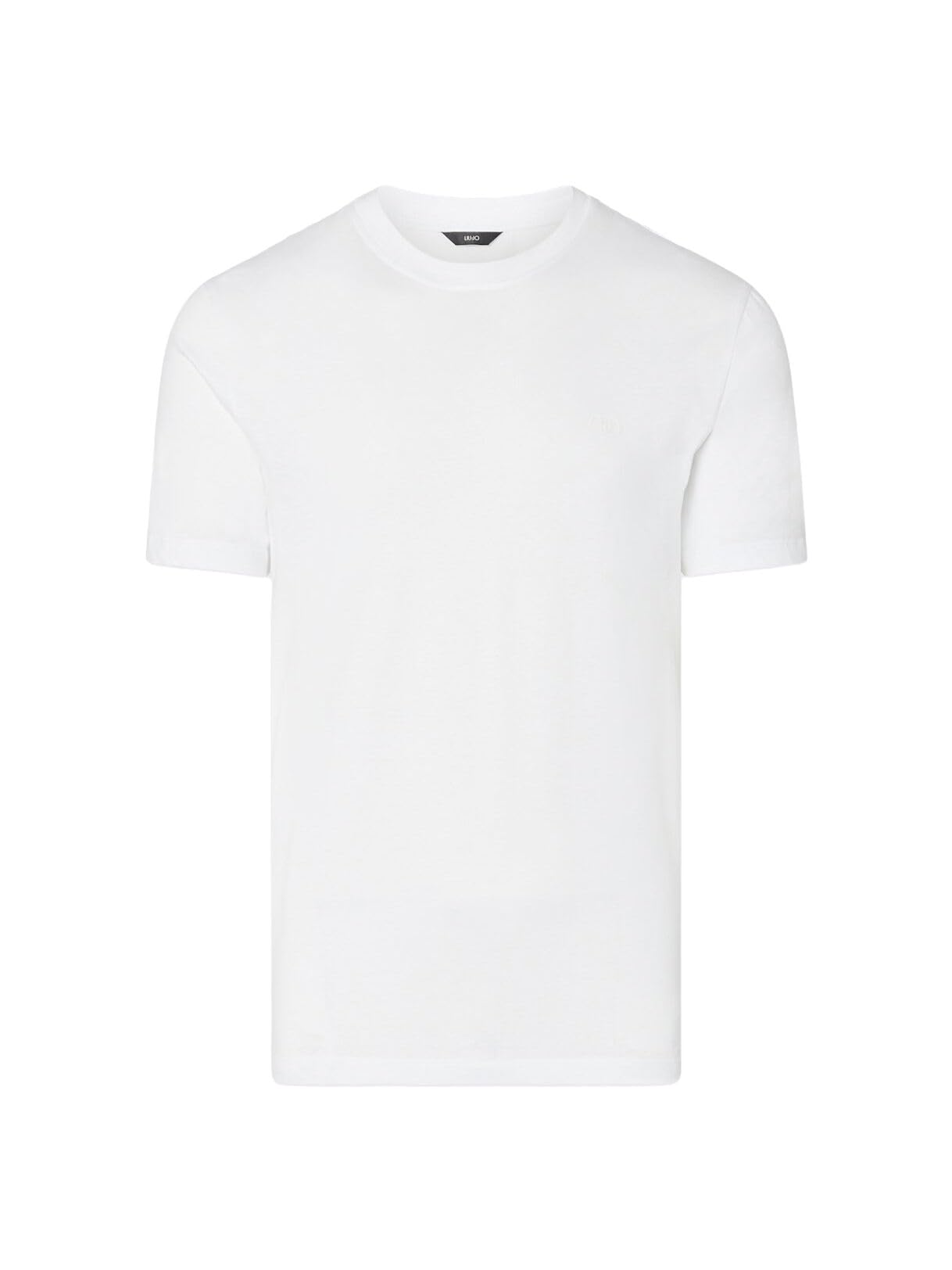 Liu Jo T-Shirt in Puro Cotone Blu Scuro