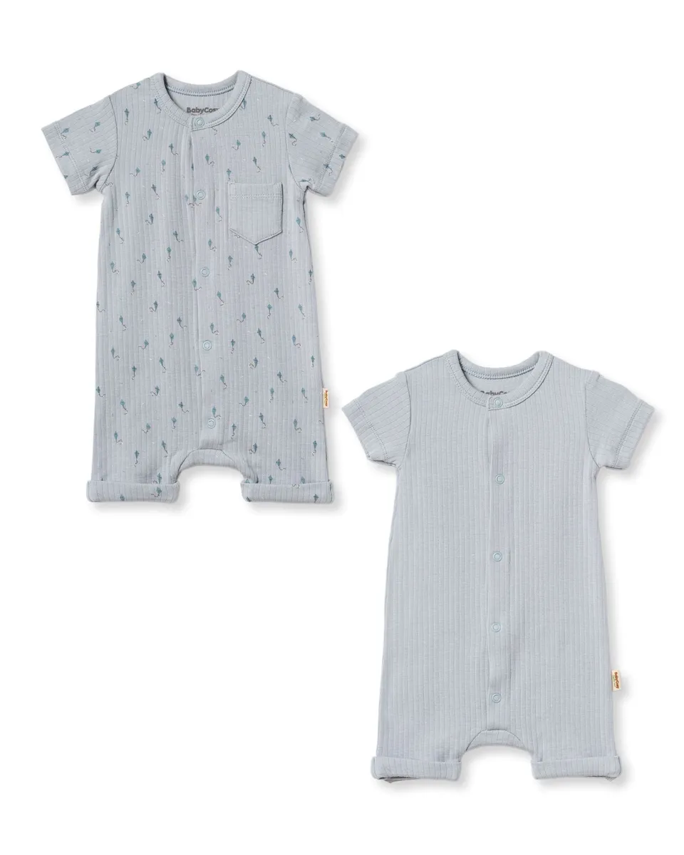Kocarcia Babycosy set 2 tutine corte micromodal azzurro