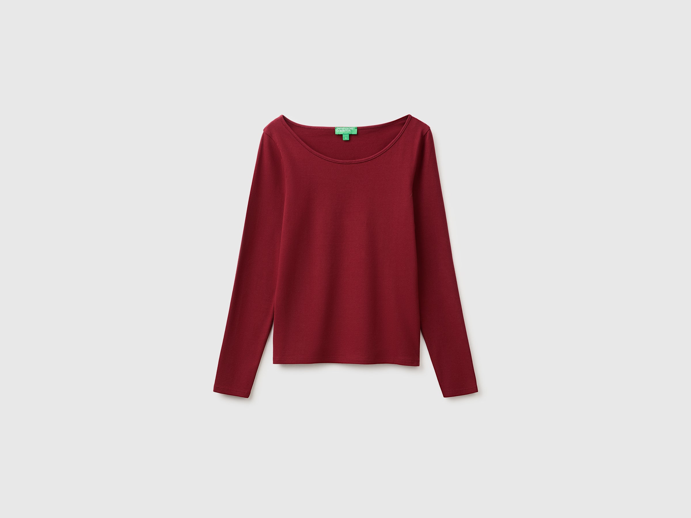 United Colors of Benetton T-Shirts maglietta cotone manica lunga