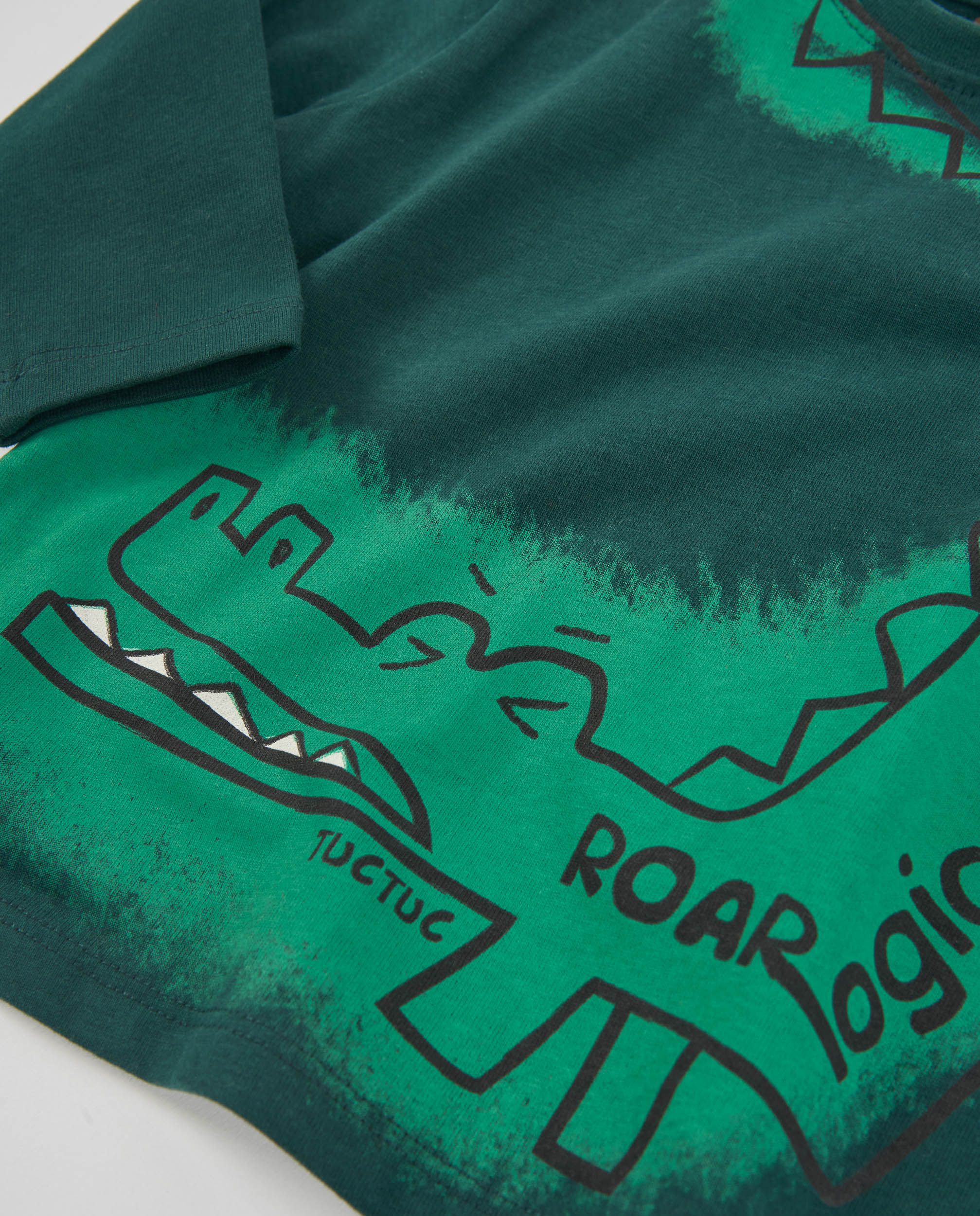 TucTuc Magliette Jersey Coccodrillo Maglia Verde Maniche Lunghe