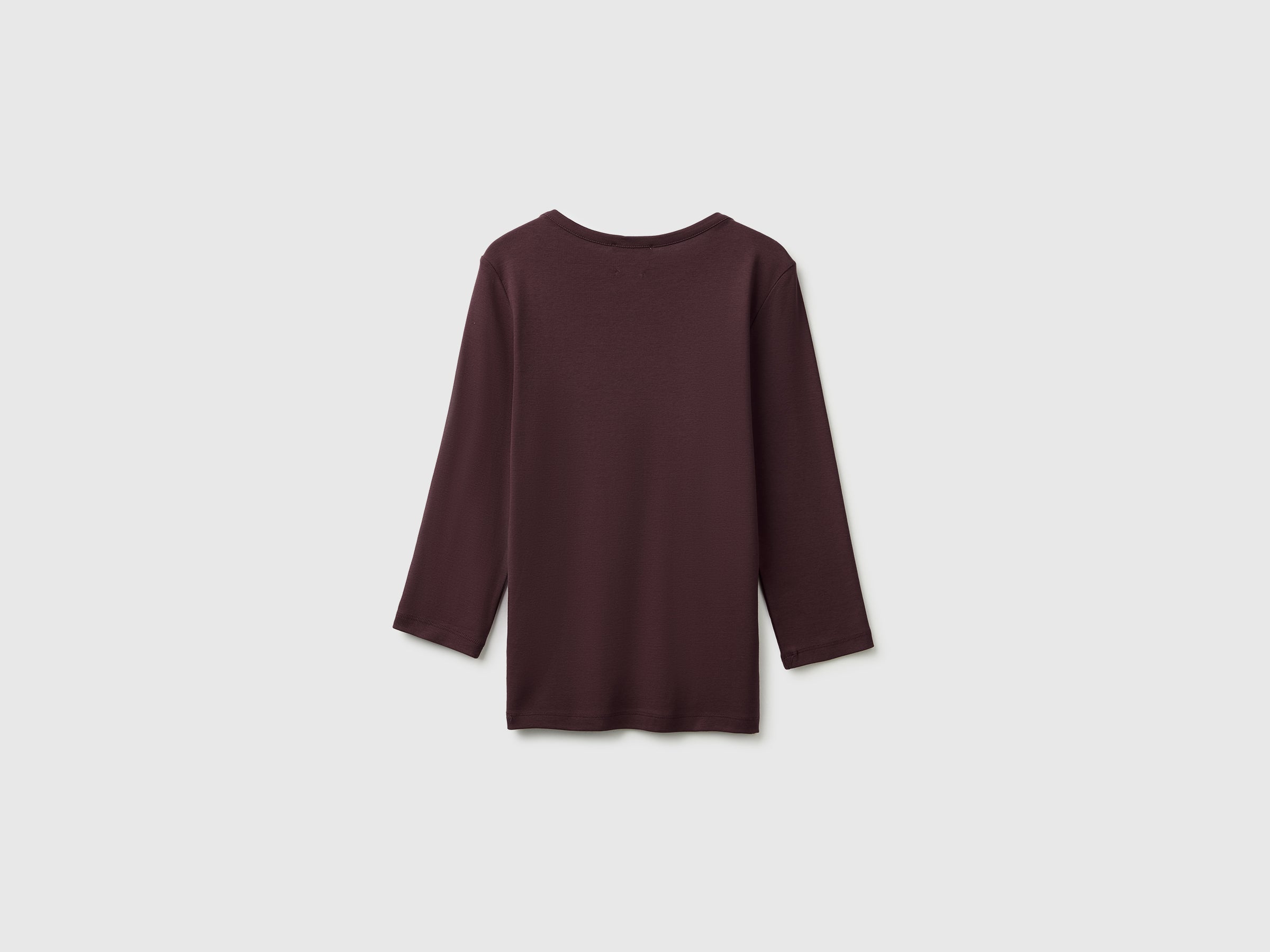 United Colors of Benetton t-shirt cotone scollo barca slim