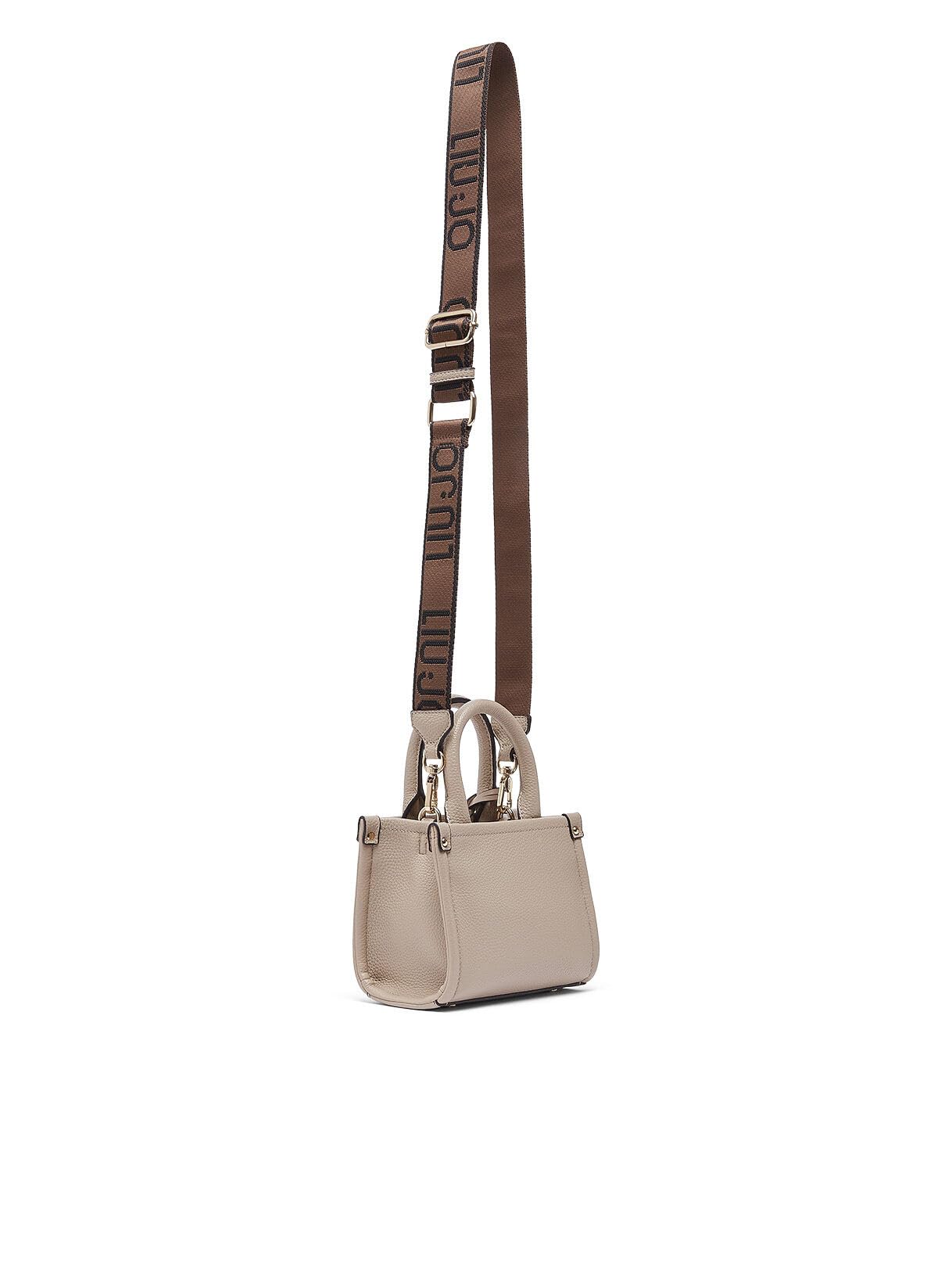 Liu Jo Borse Borsa Mini Jacquard Beige 18x10x15