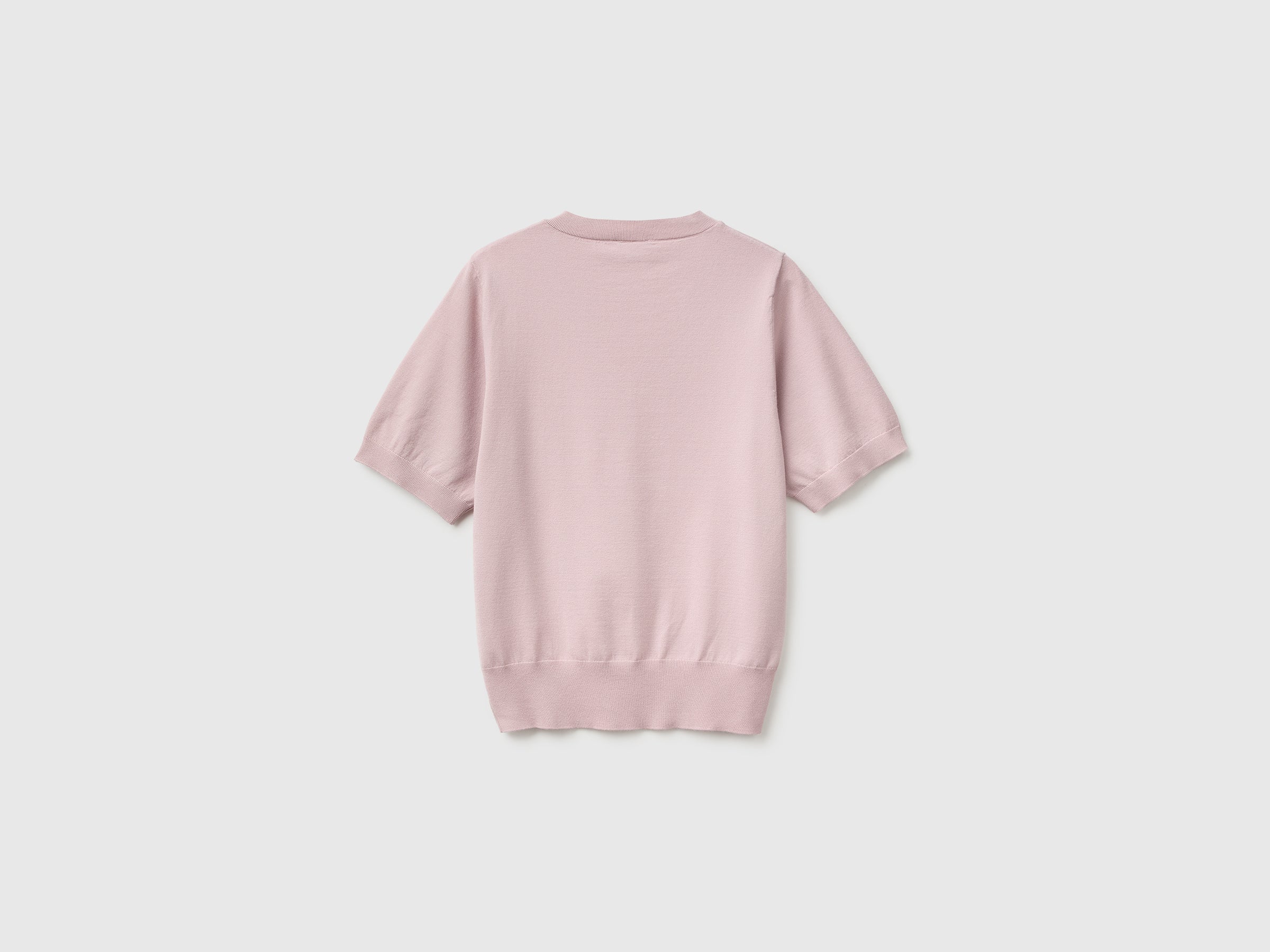 United Colors of Benetton Maglione tricot scollo V viscosa